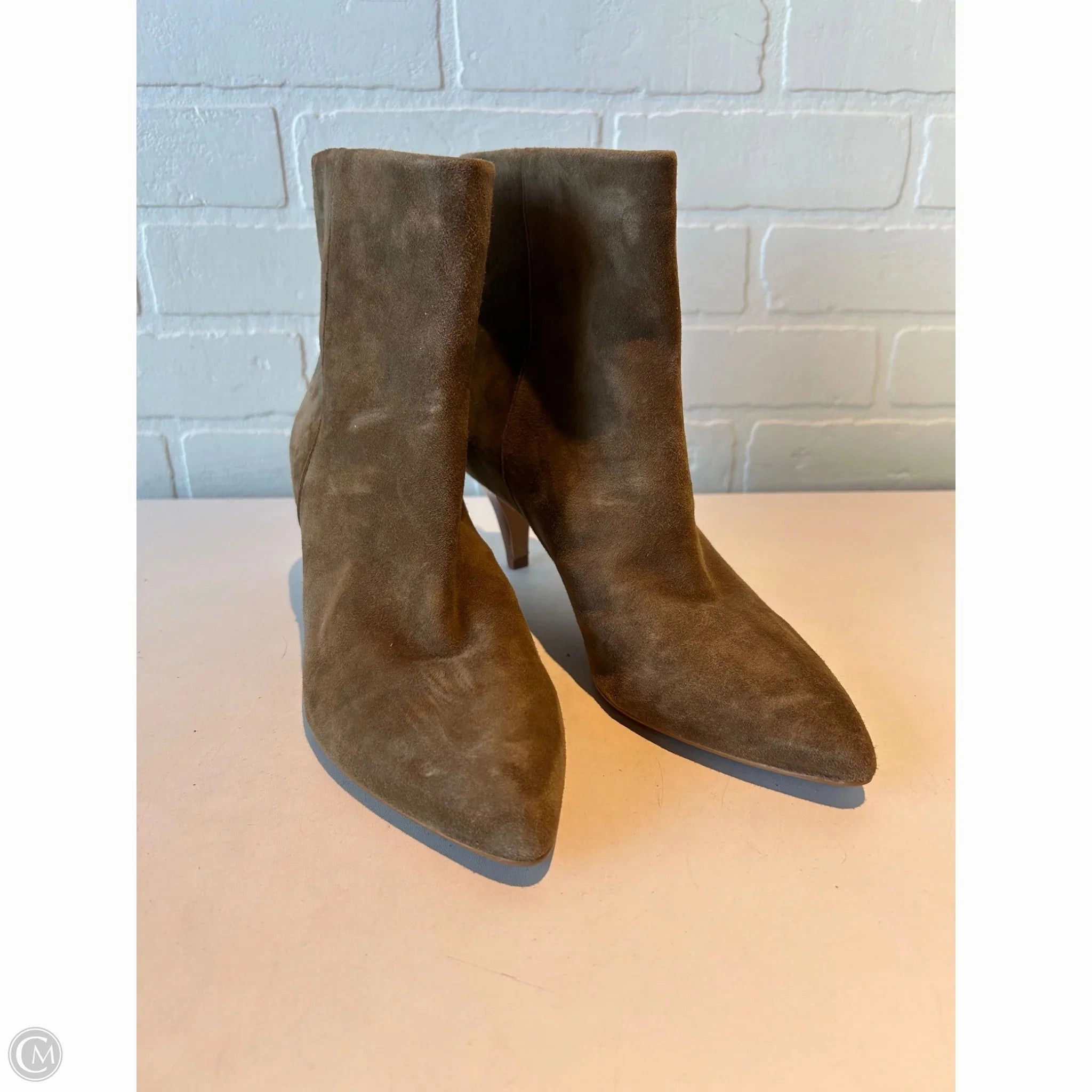 Secure Hold Archaeologist Boots Ankle Heels By Dolce Vita In Brown, Size: 9