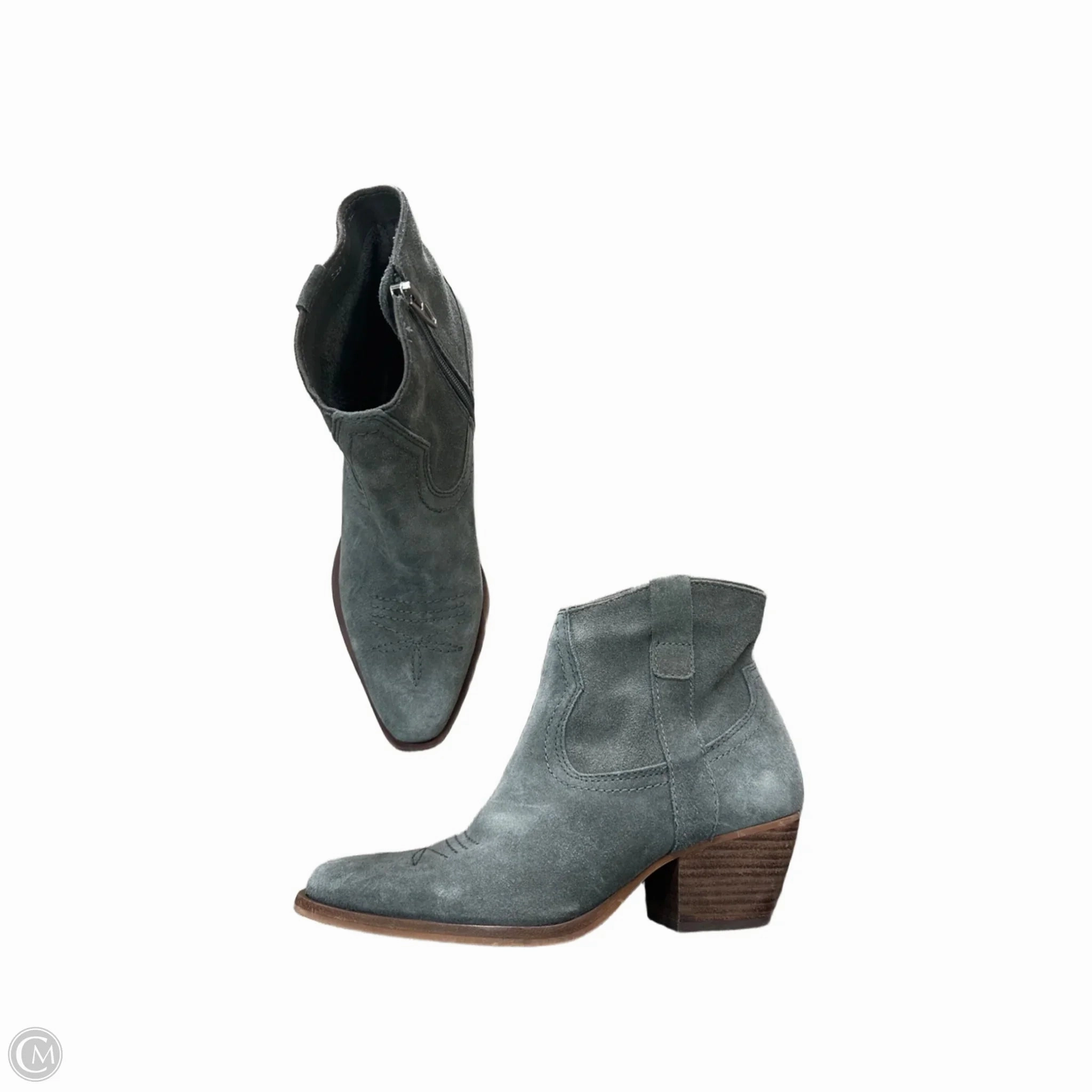 Boots Ankle Heels By Dolce Vita In Grey, Size: 6 Subtle Aesthetic
