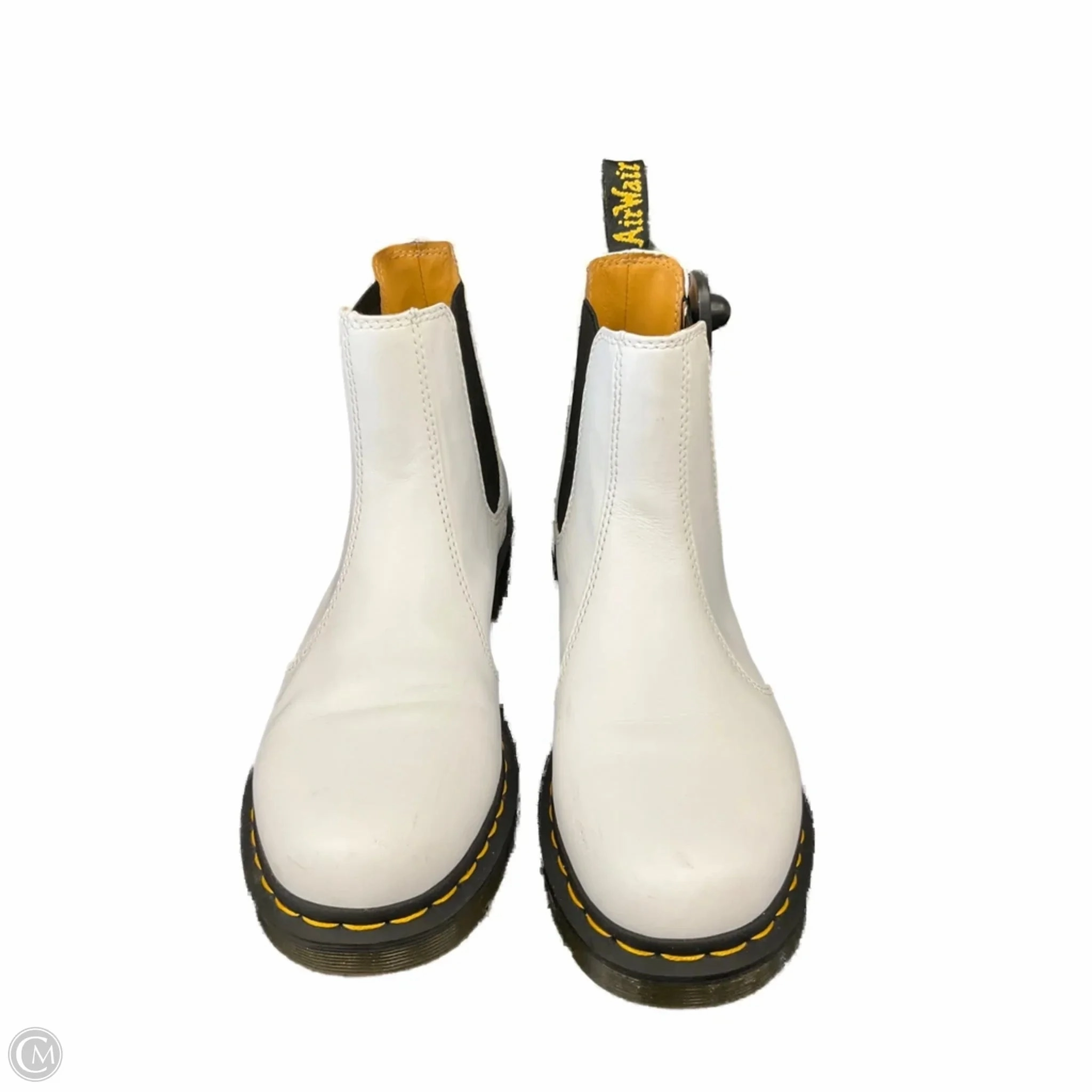 Boots Ankle Heels By Dr Martens In White, Size: 10 Mud Resistant Backcountry Camper