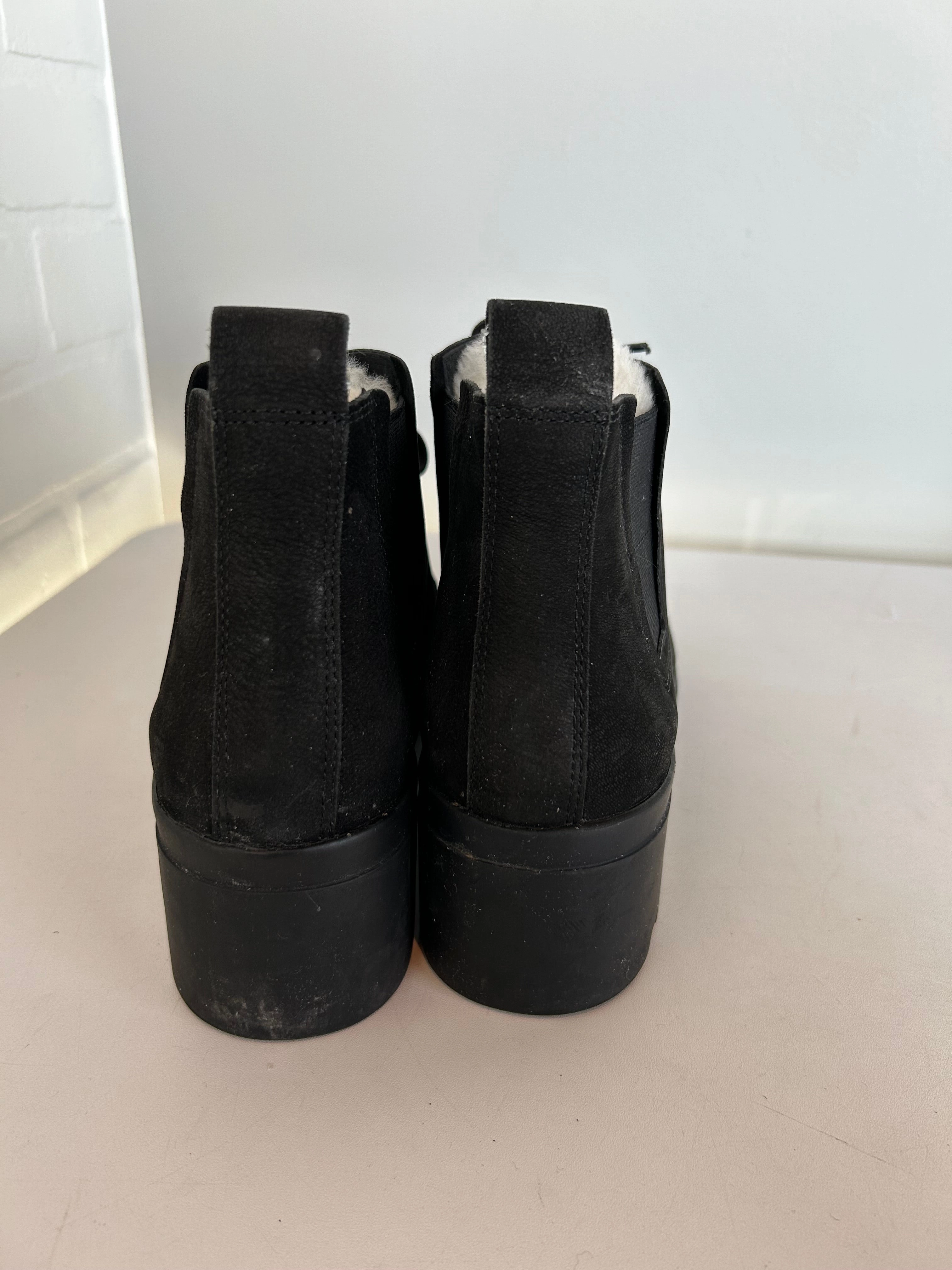 Multi   Purpose Boots Ankle Heels By Eileen Fisher In Black, Size: 8