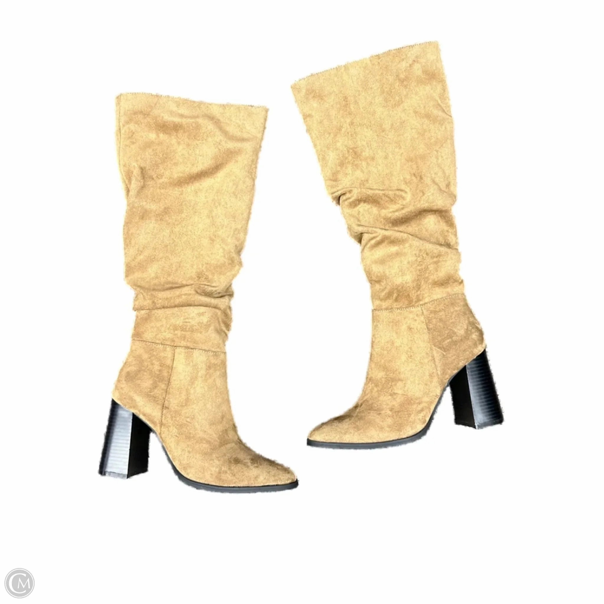 Shock Absorbing Remote Hiking Rain Adventure Boots Ankle Heels By Forever 21 In Brown, Size: 6