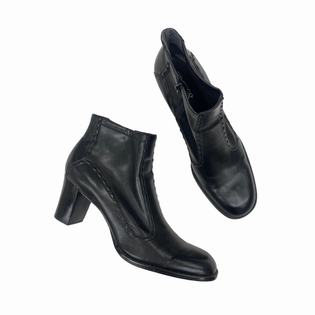 Boots Ankle Heels By Franco Sarto  Size: 10 Neutral Colors Anti-odor technology