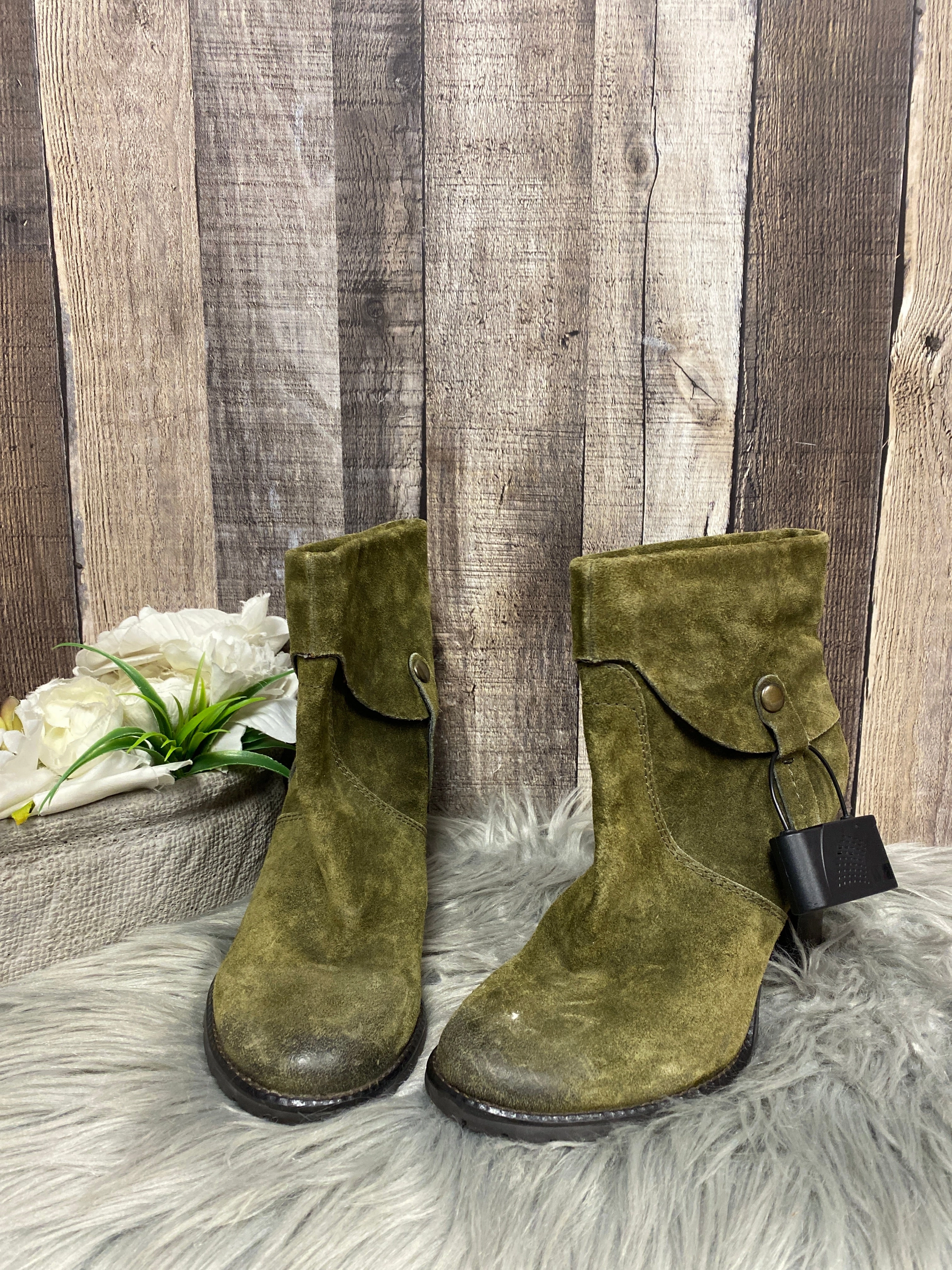 Minimal Design Boots Ankle Heels By Franco Sarto  Size: 6.5