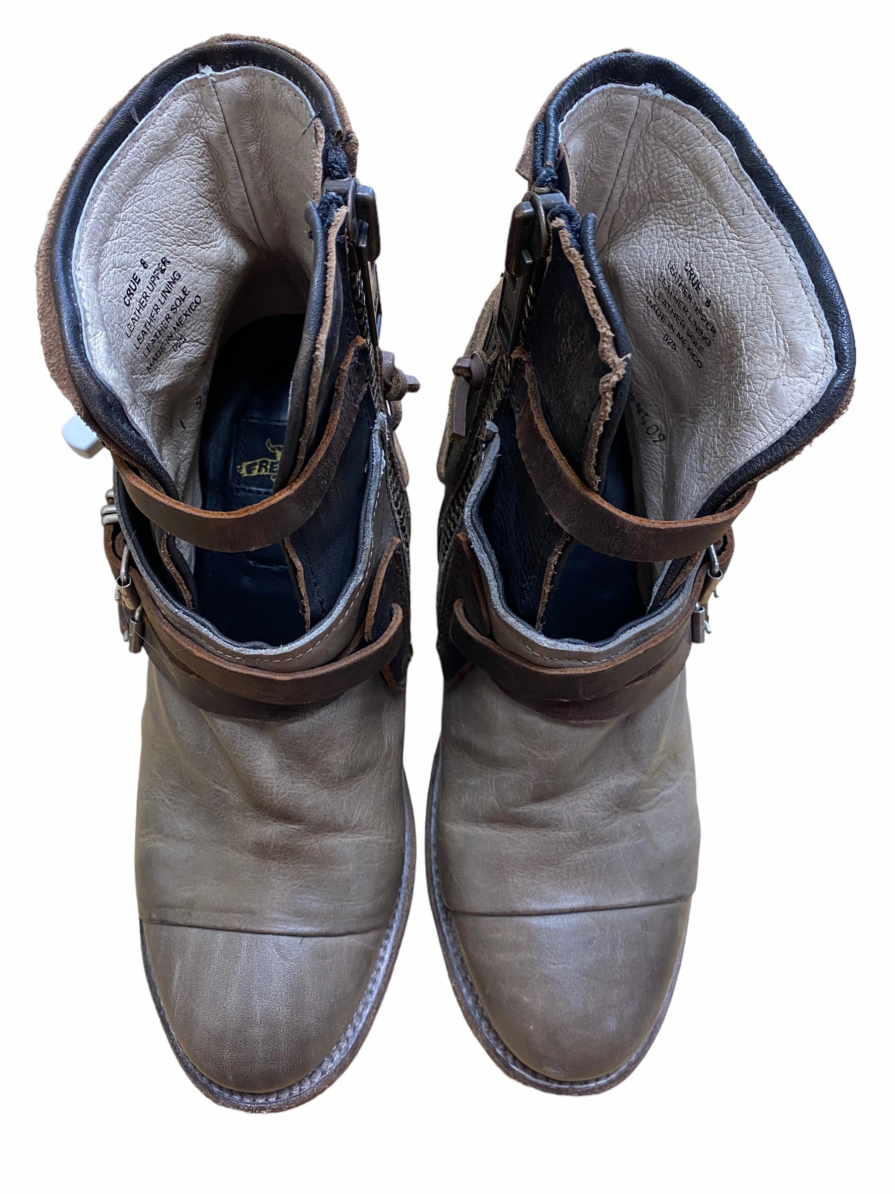 Boots Ankle Heels By Freebird  Size: 8 Grippy Outsole Cold Climate Fashionable Utility