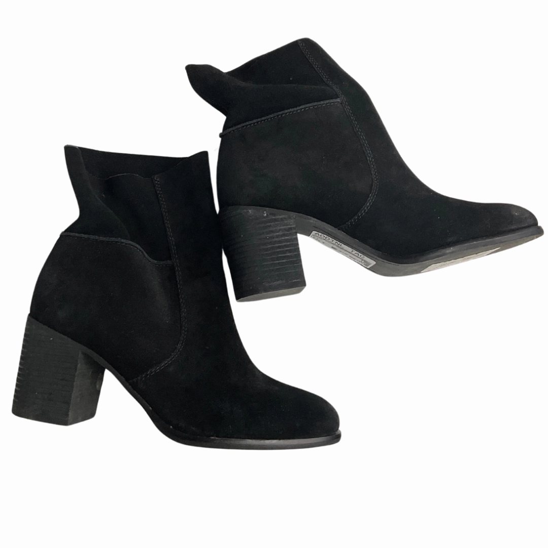 Heavy Weather Abrasion Resistant Surface Boots Ankle Heels By Frye And Co In Black, Size: 8.5