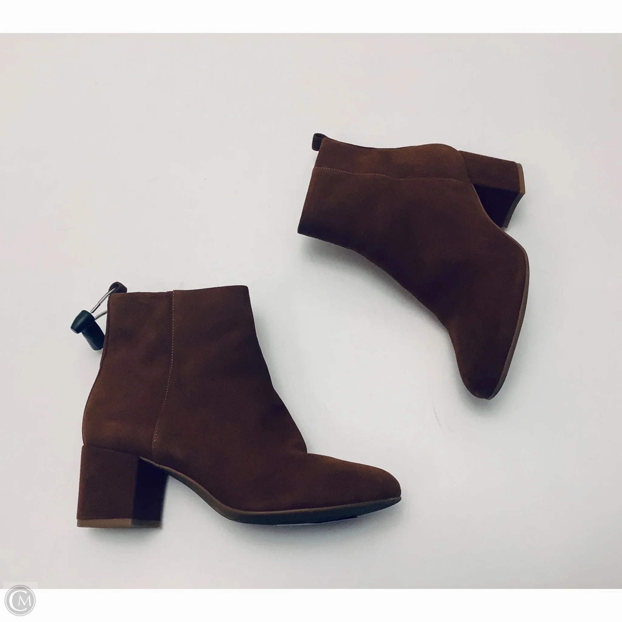Boots Ankle Heels By Gianni Bini In Brown, Size: 6.5 Waterproof Traction