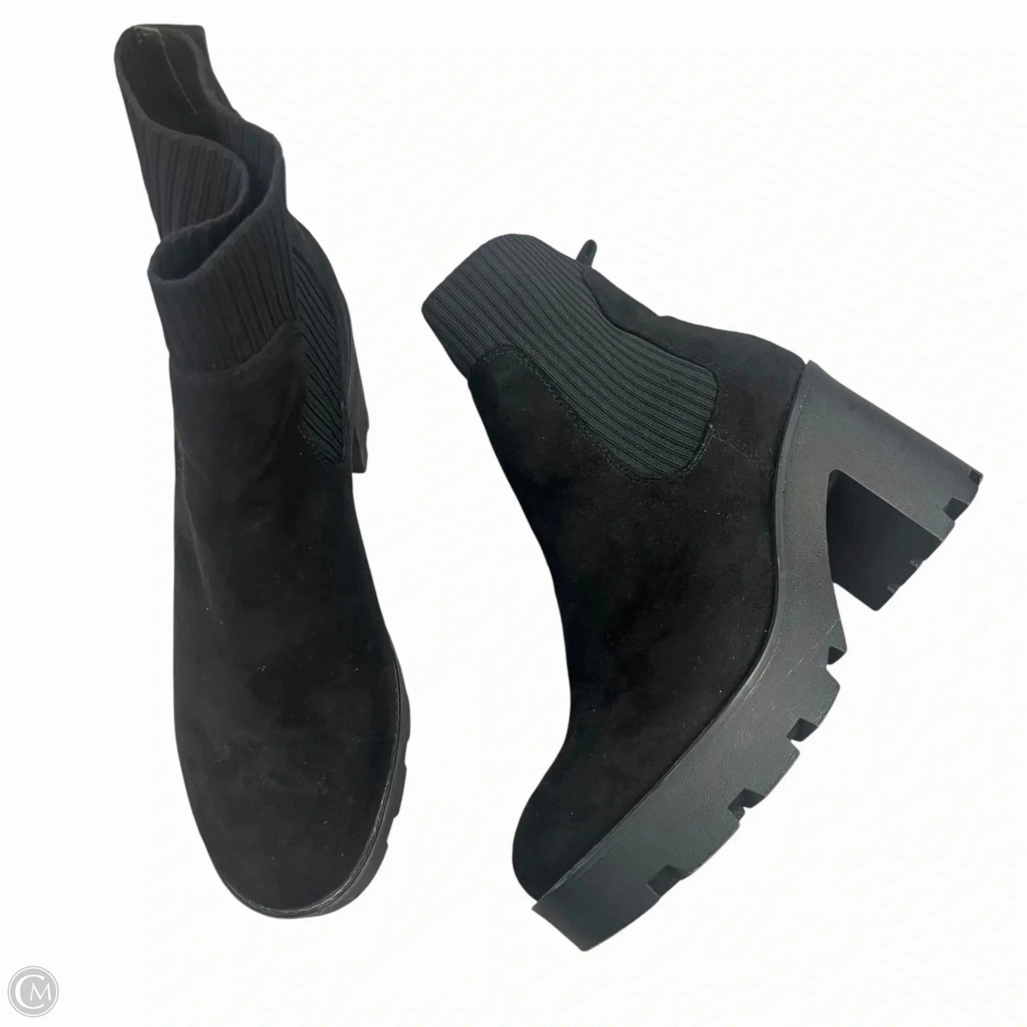 Love Pair Eco Material Backcountry Camper Boots Ankle Heels By ID Required In Black, Size: 9