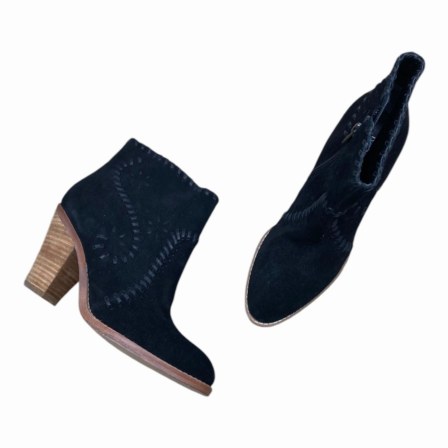 Boots Ankle Heels By Ivanka Trump In Black, Size: 6 Reinforced Form Adventure Journey urban commuting