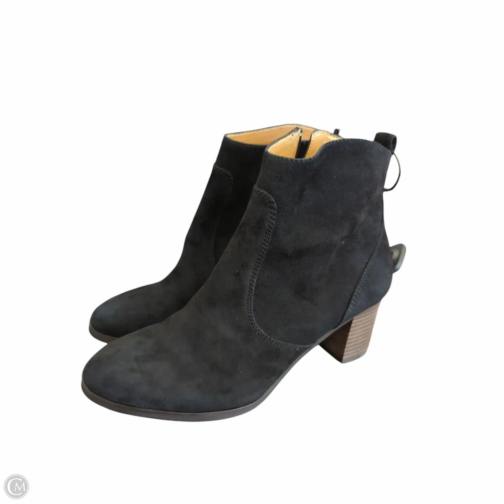 Trendy Protection Shock Absorbing Mountain Climber Boots Ankle Heels By J. Crew In Black, Size: 8.5