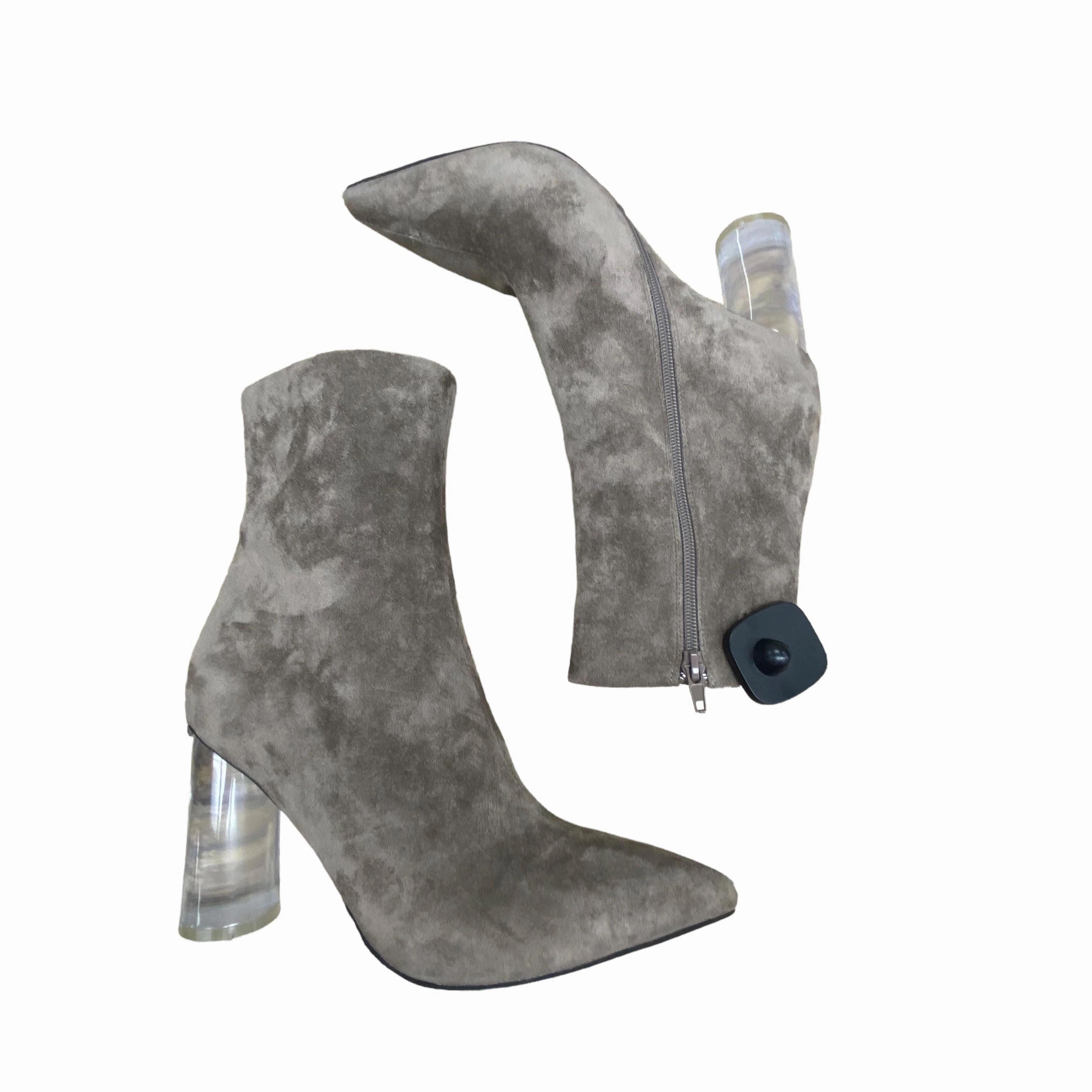 Urban Ready Wedge Sole Boots Ankle Heels By Jeffery Campbell  Size: 10