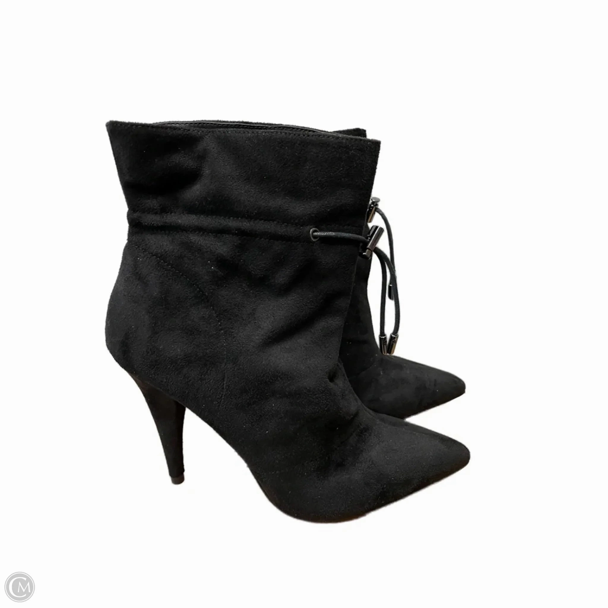 Boots Ankle Heels By Jessica Simpson In Black, Size: 8.5 Stylish Rugged Walk