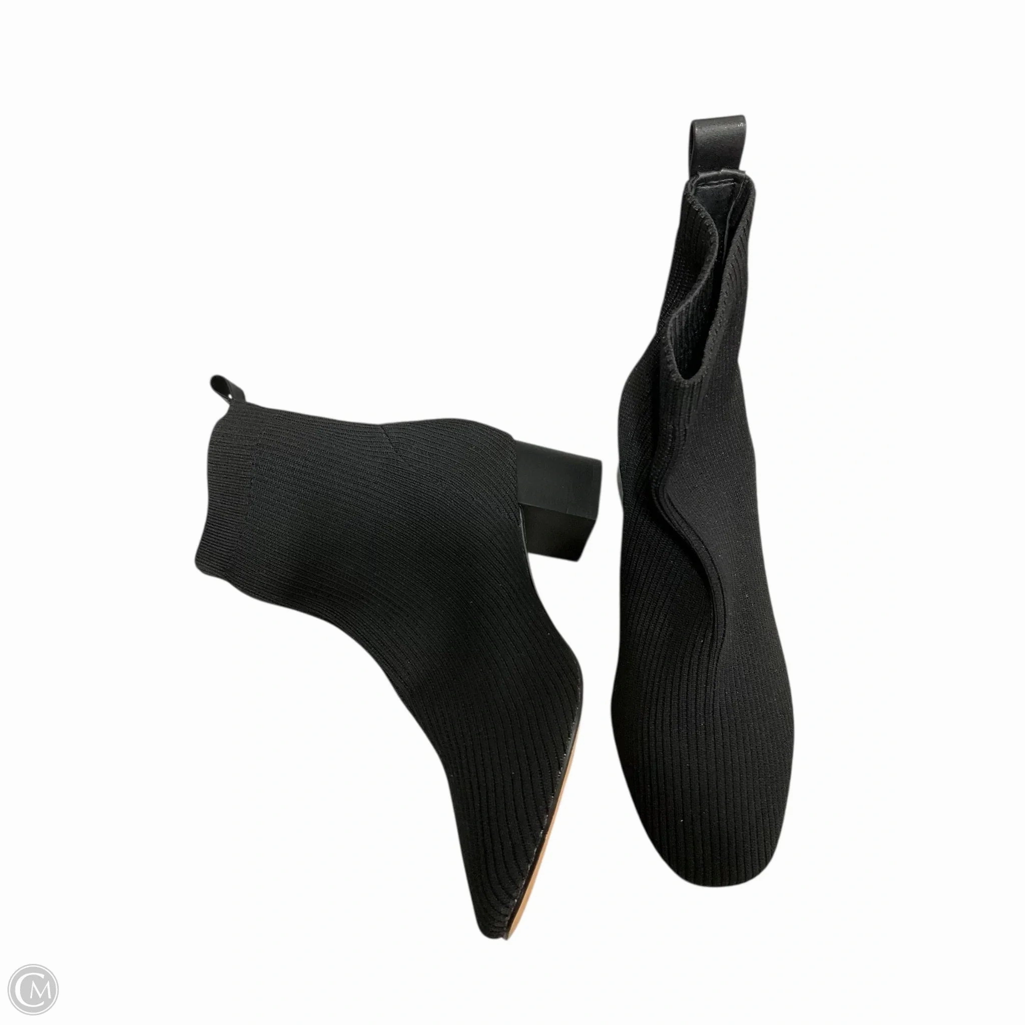 Boots Ankle Heels By Joie In Black, Size: 7 Trendy Protection