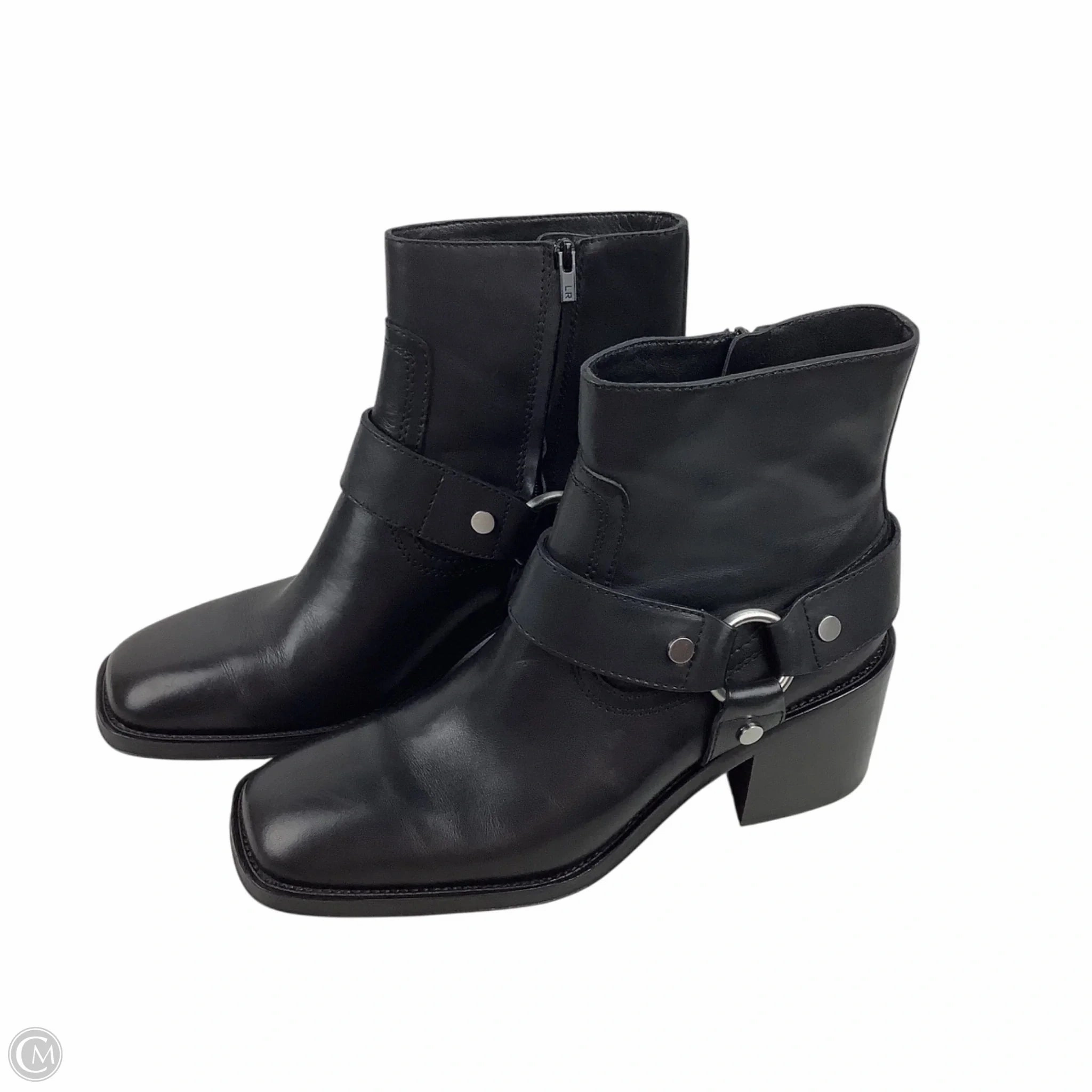 Boots Ankle Heels By Loeffler Randall In Black, Size: 10.5 Cowboy Fan Wide Range