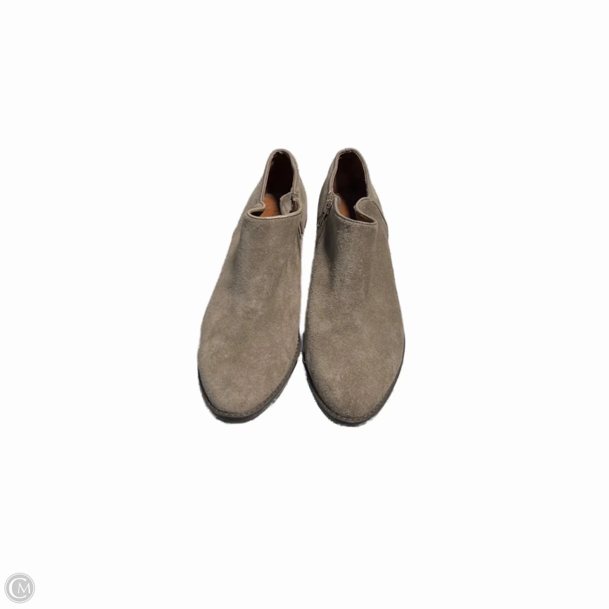 Boots Ankle Heels By Lucky Brand In Beige, Size: 9 Stability Base