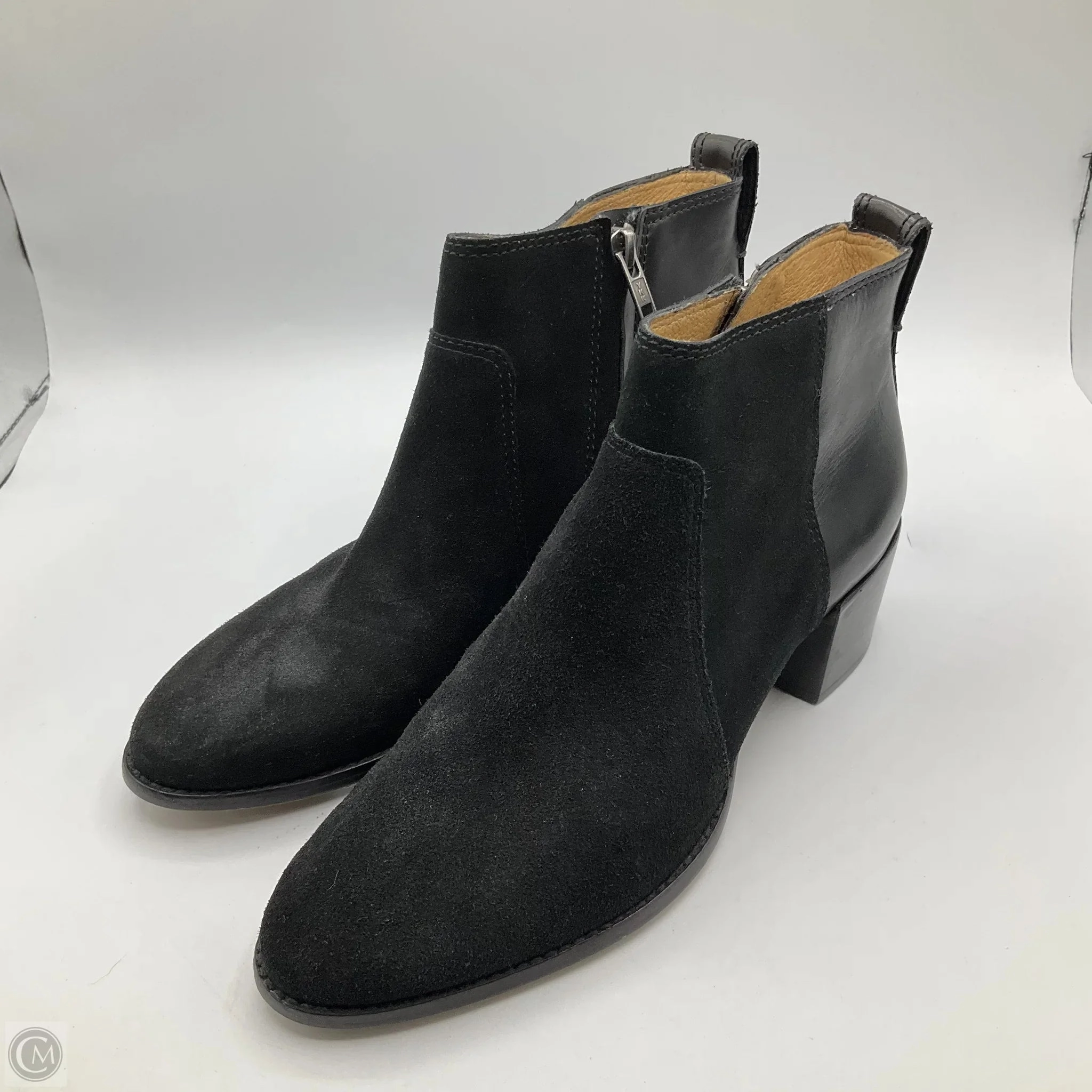 Boots Ankle Heels By Madewell In Black, Size: 7.5 Rugged Built Winter Walker