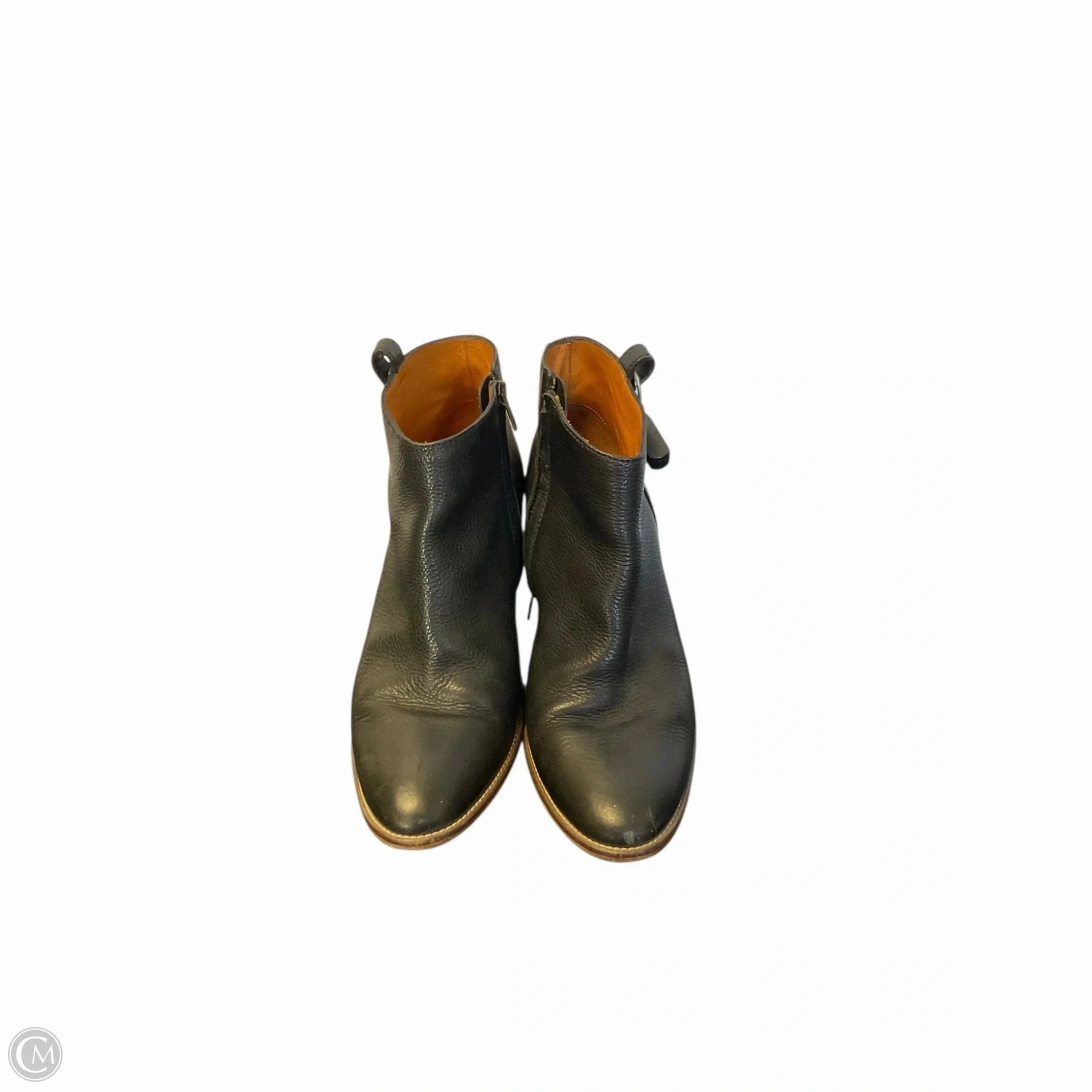 Impact Absorbing Heel Day To Night Boots Ankle Heels By Madewell In Black, Size: 9.5