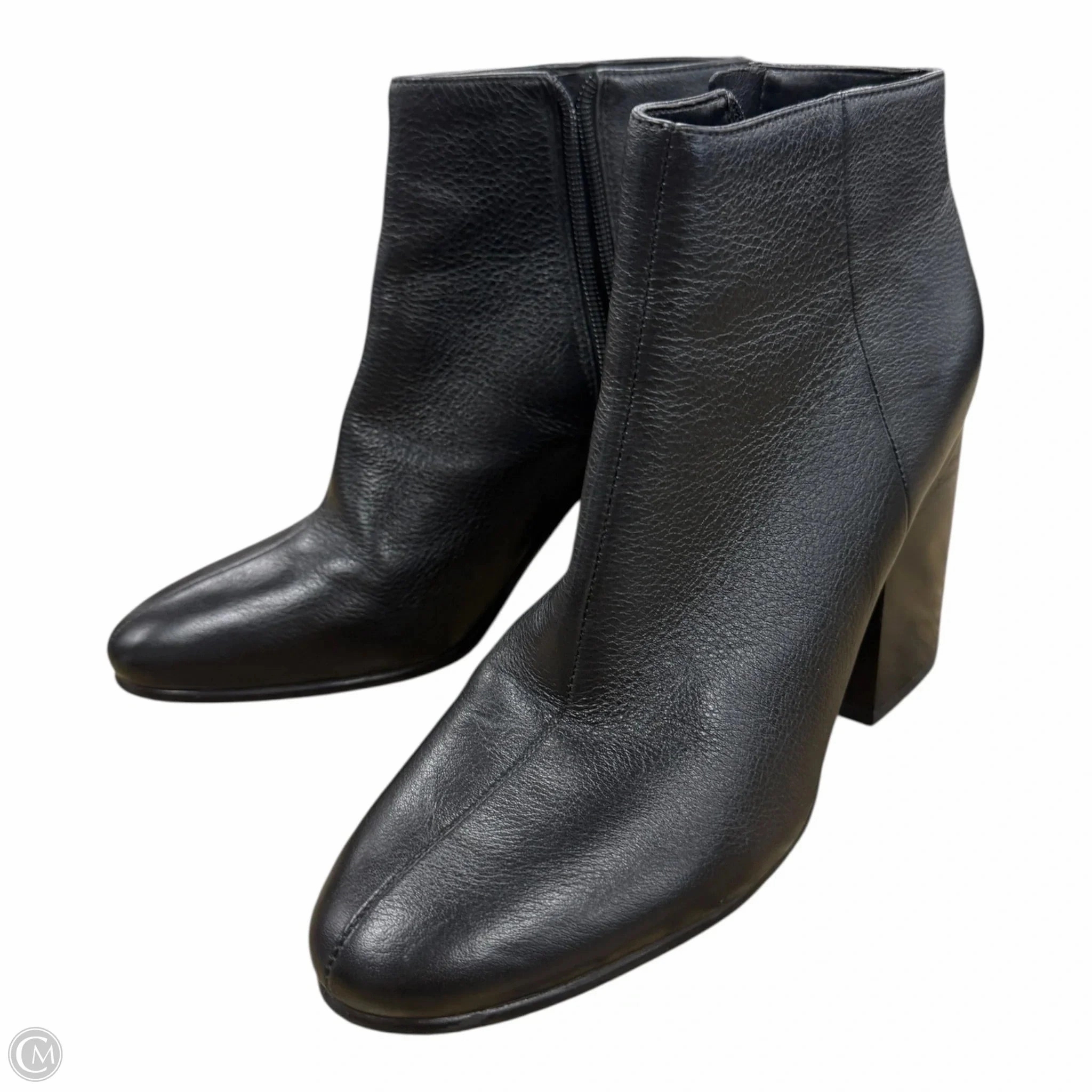 Boots Ankle Heels By Marc Fisher In Black, Size: 7 Pure Joy