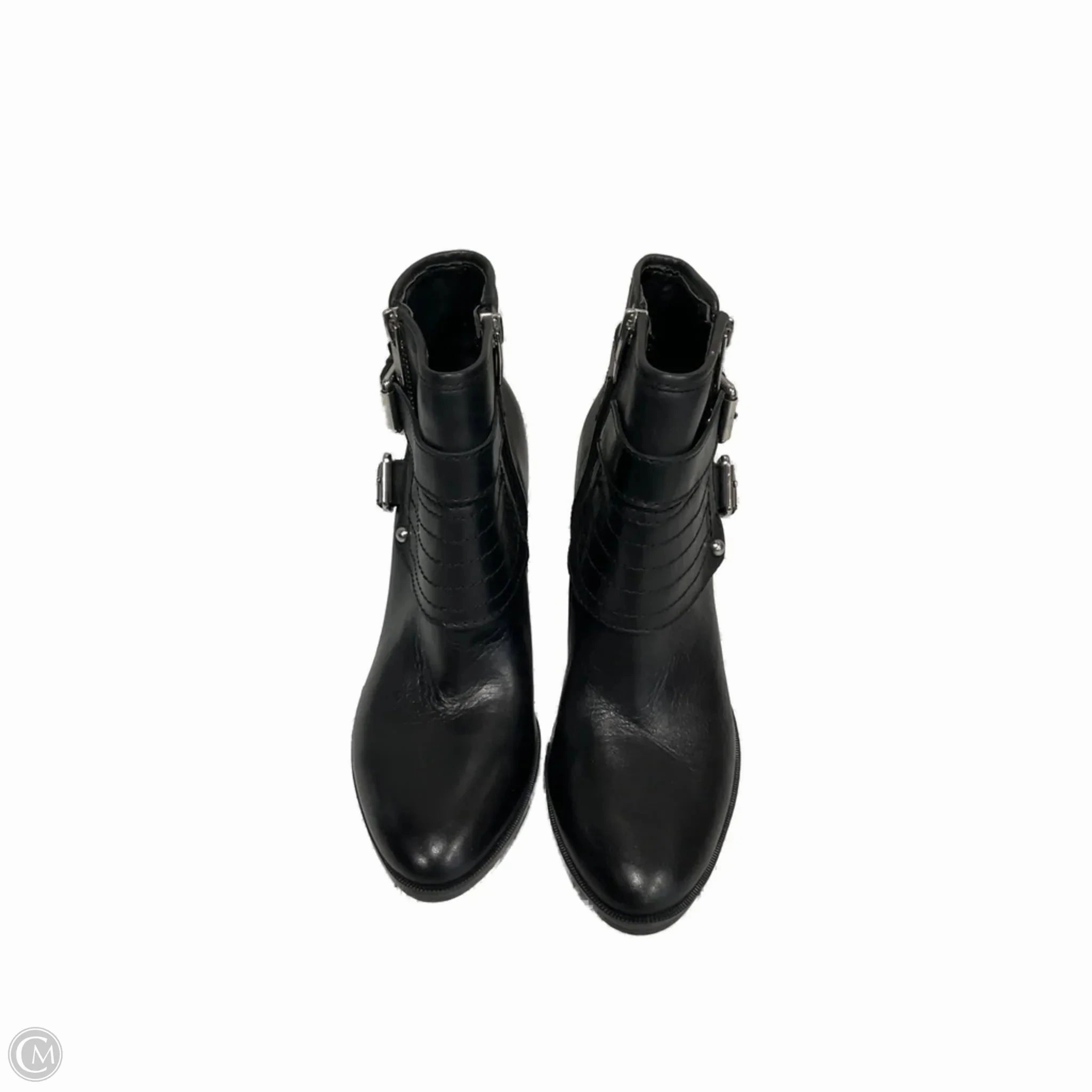 Boots Ankle Heels By Marc Fisher In Black, Size: 7 Rugged Built Mountain Hike