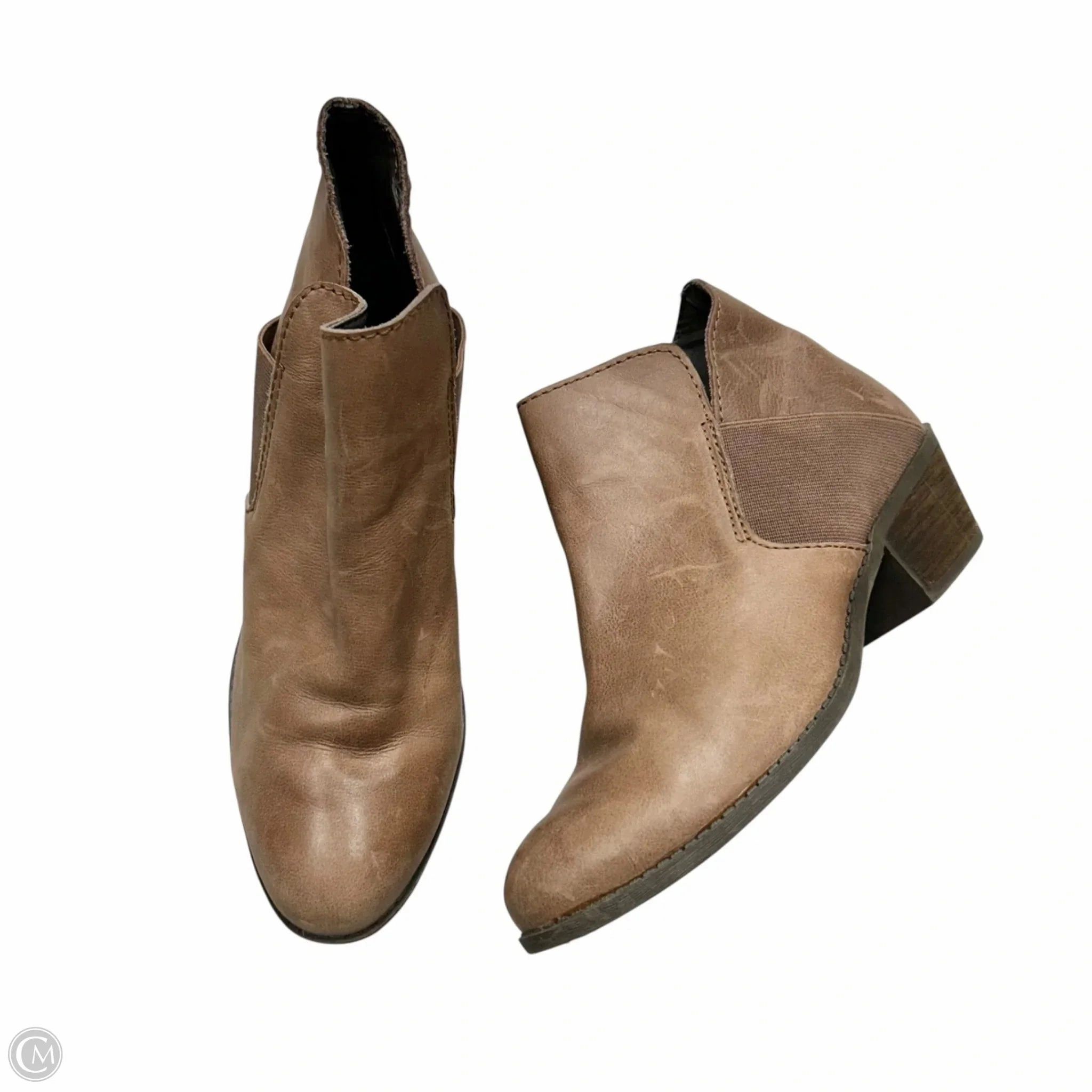 Boots Ankle Heels By Me Too In Tan, Size: 8 Essential Piece Thermal Core Rough Trail Hiker
