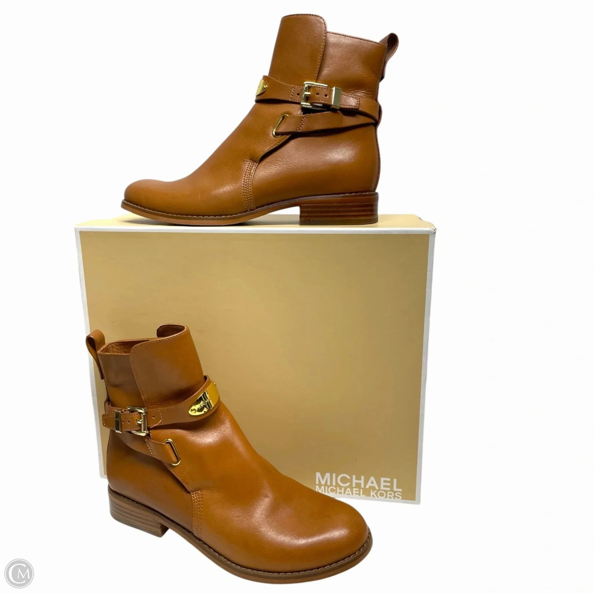 Storm Wear Outdoor Look Boots Ankle Heels By Michael By Michael Kors In Brown, Size: 5.5
