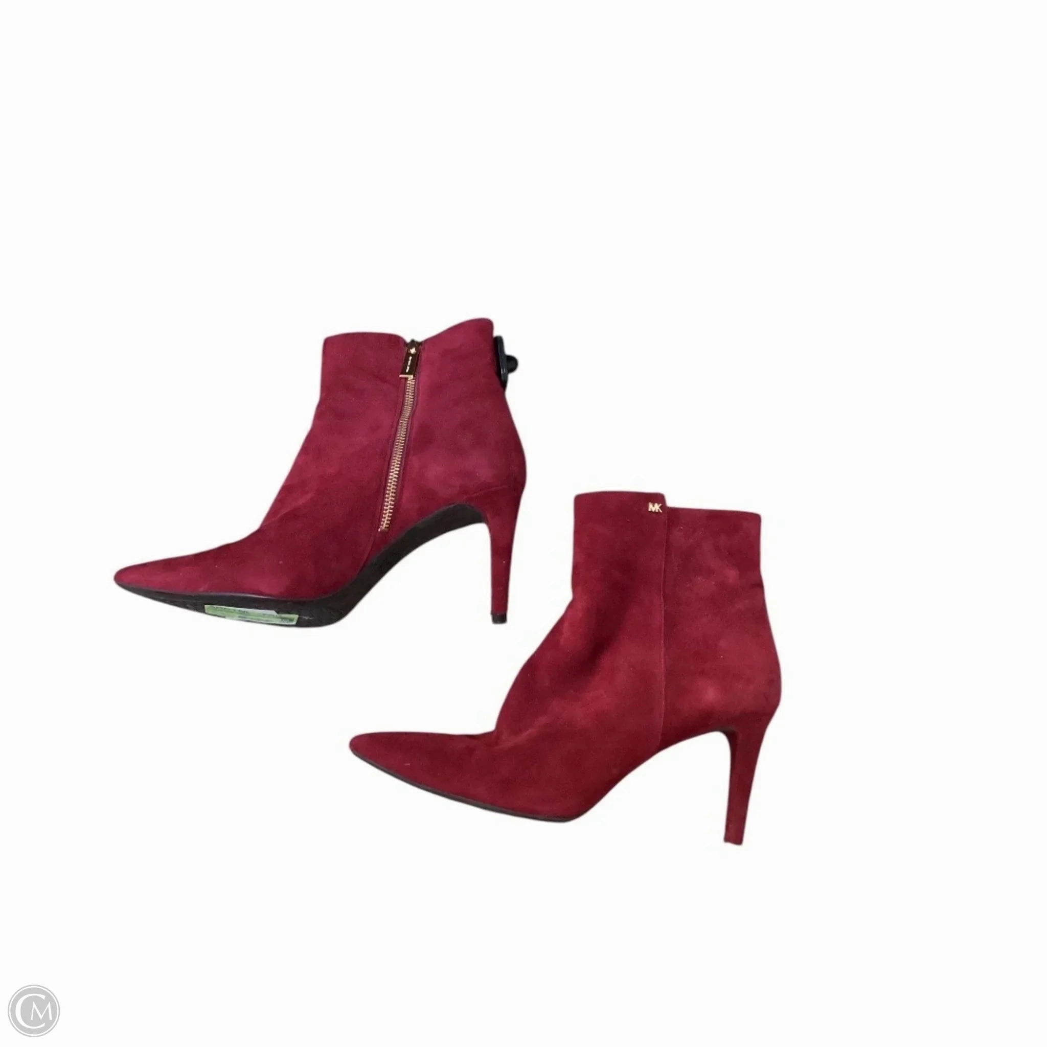 Boots Ankle Heels By Michael By Michael Kors In Red, Size: 10 Low Profile Quick Drying River Crossing