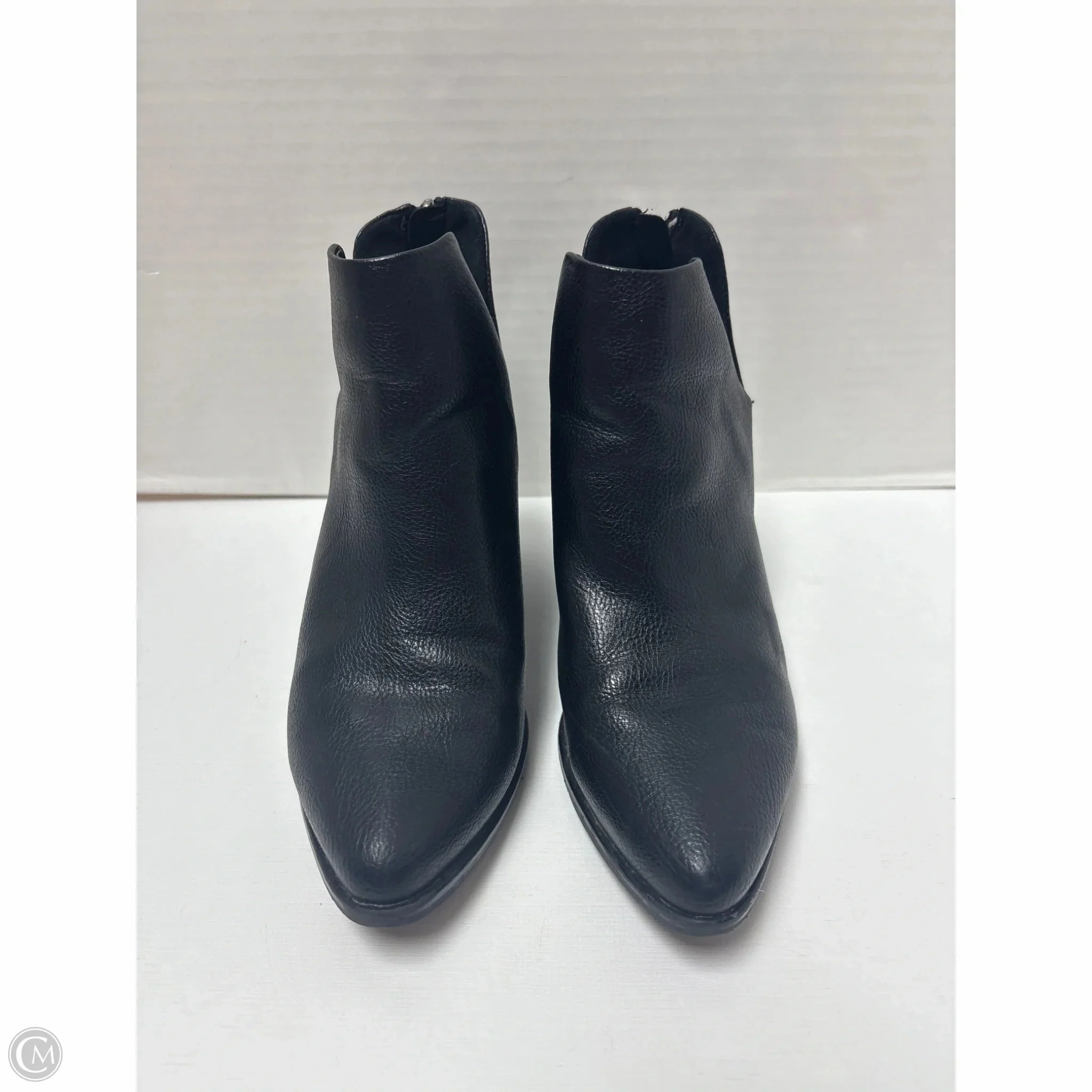 Boots Ankle Heels By Michael Shannon In Black, Size: 6 Protective Finish Urban Commute