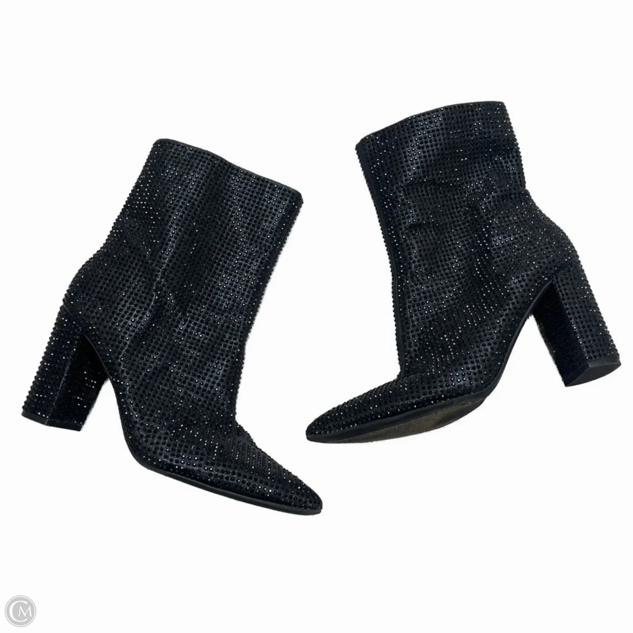 Boots Ankle Heels By Mix No 6 In Black, Size: 8.5 Waterproof Rainy Day Commuter