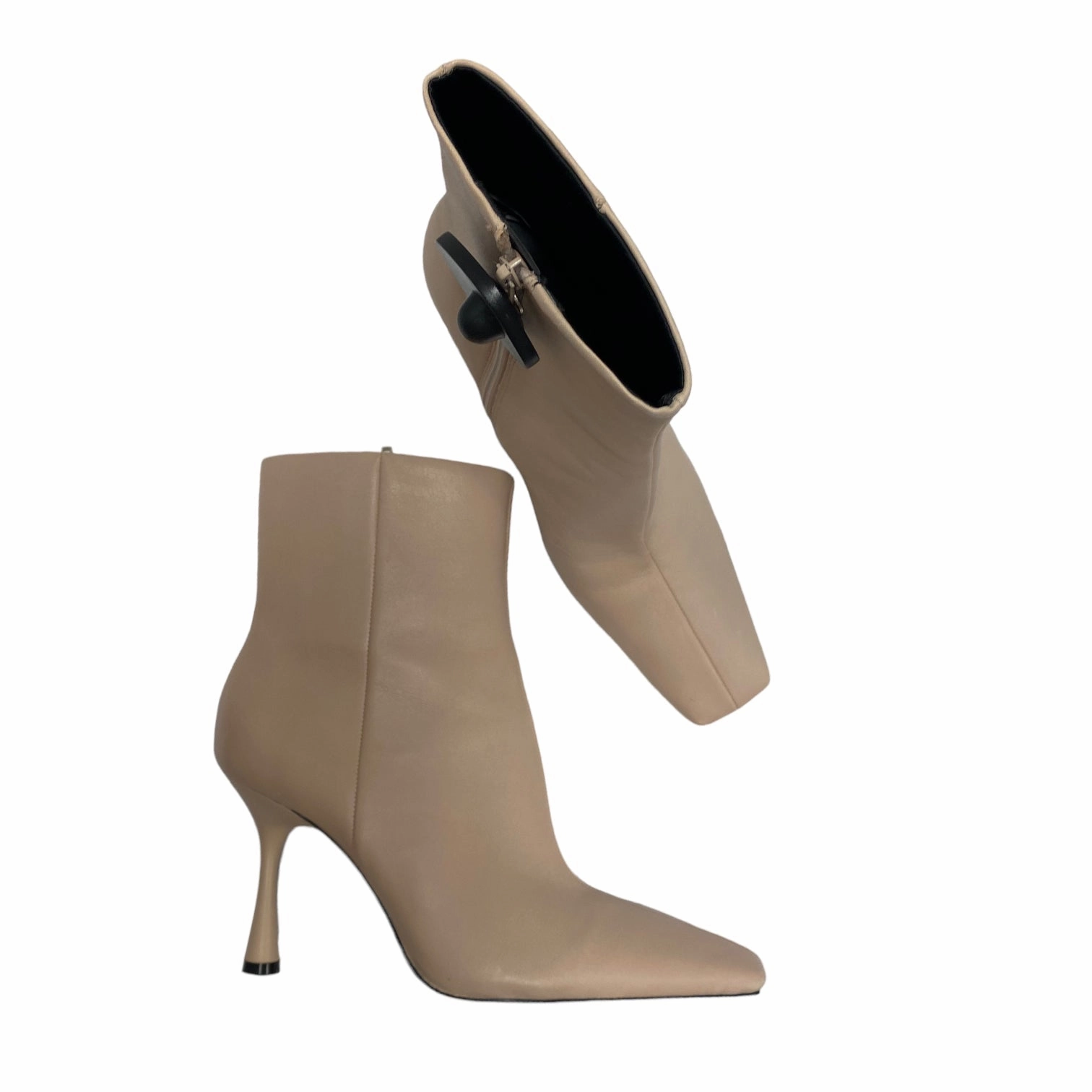 Waterproof Upper High Utility Boots Ankle Heels By Mng