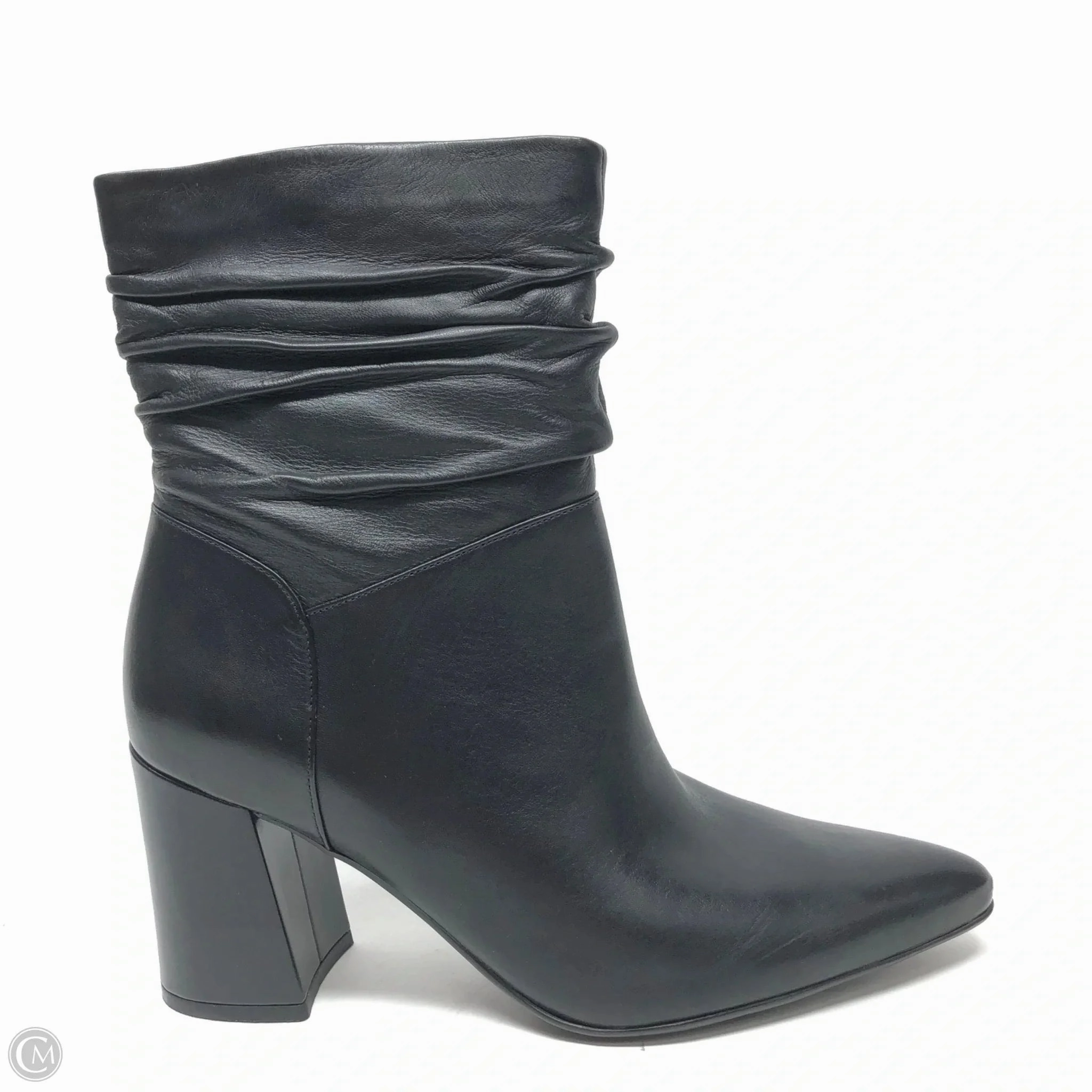 Boots Ankle Heels By Naturalizer In Black, Size: 9 Slip On Ultimate Wear