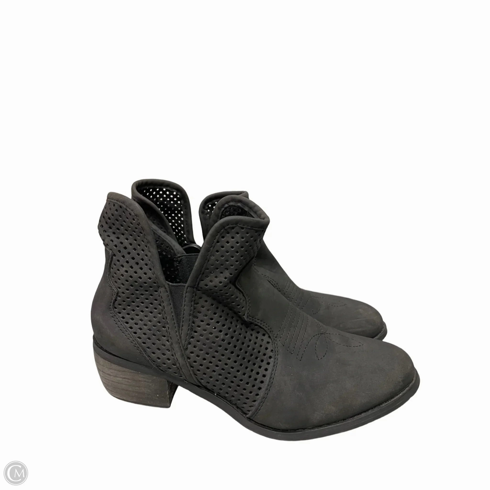 Reliable Grip Steel Guard Boots Ankle Heels By Pierre Dumas In Black, Size: 9