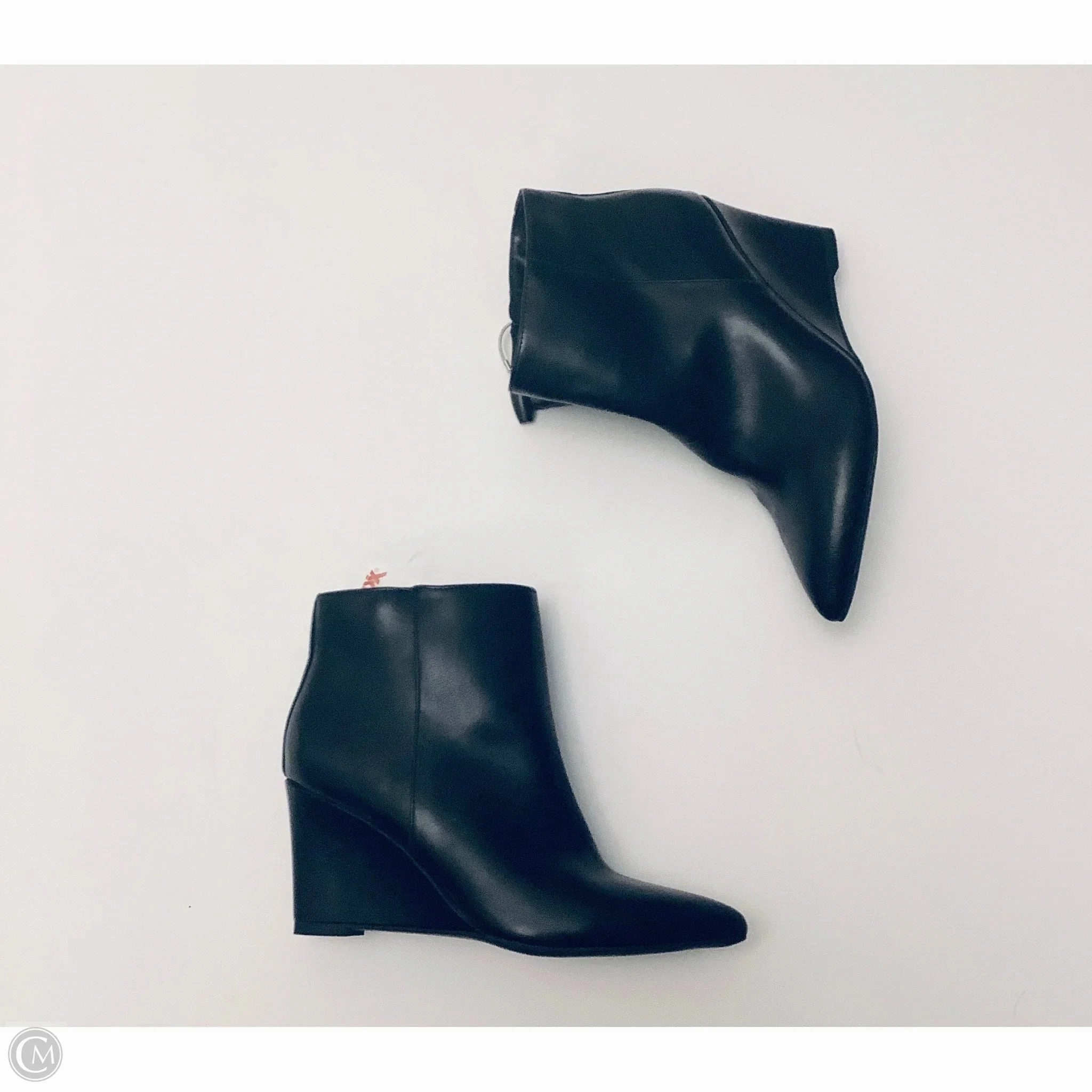 Wide Range Boots Ankle Heels By Rachel Zoe In Black, Size: 7.5