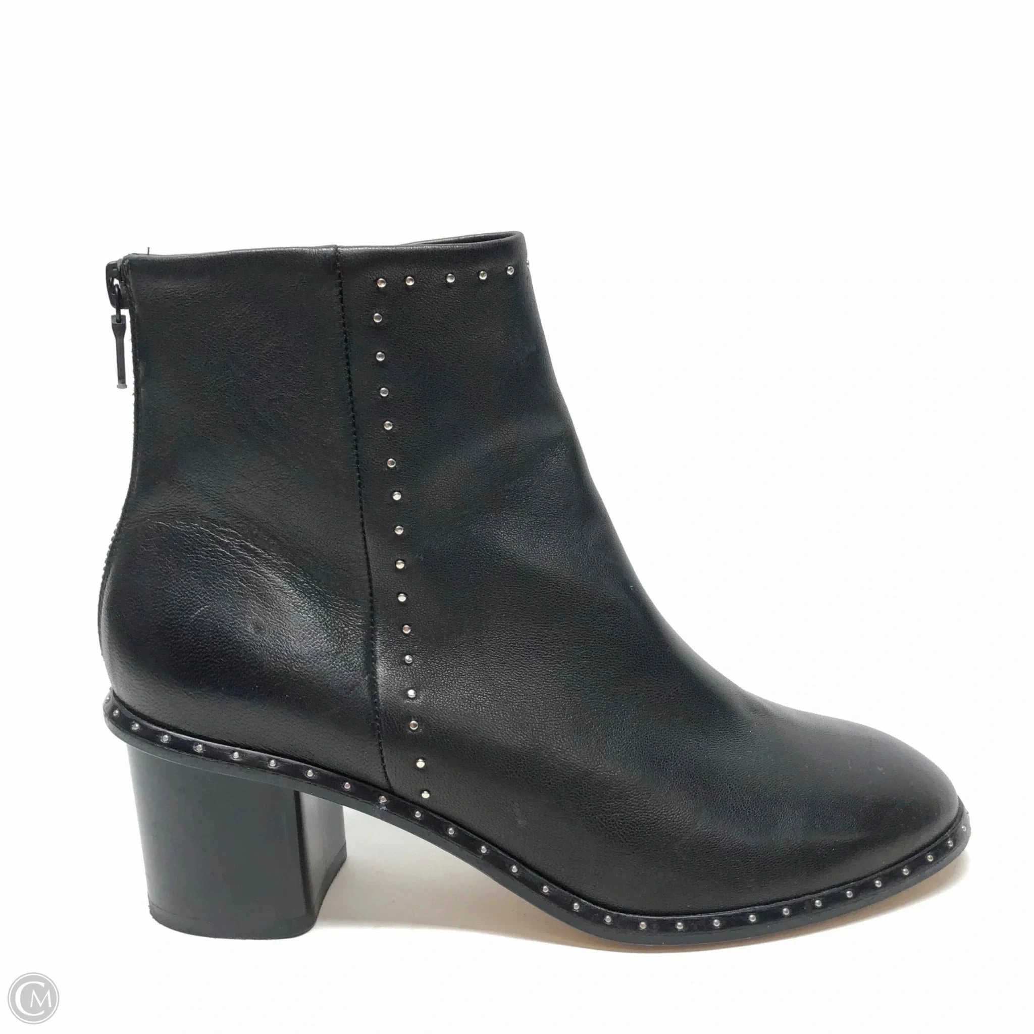 Boots Ankle Heels By Rag And Bone In Black, Size: 7.5 Chelsea Design Heavy Grip