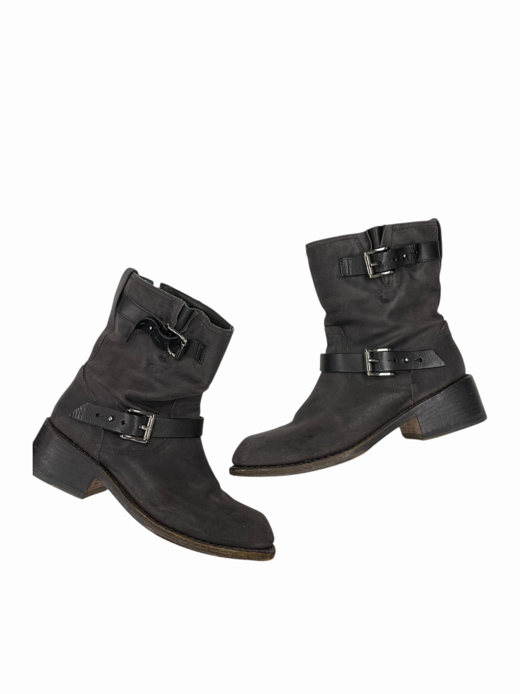 Outdoor Daily Boots Ankle Heels By Rag And Bone In Grey