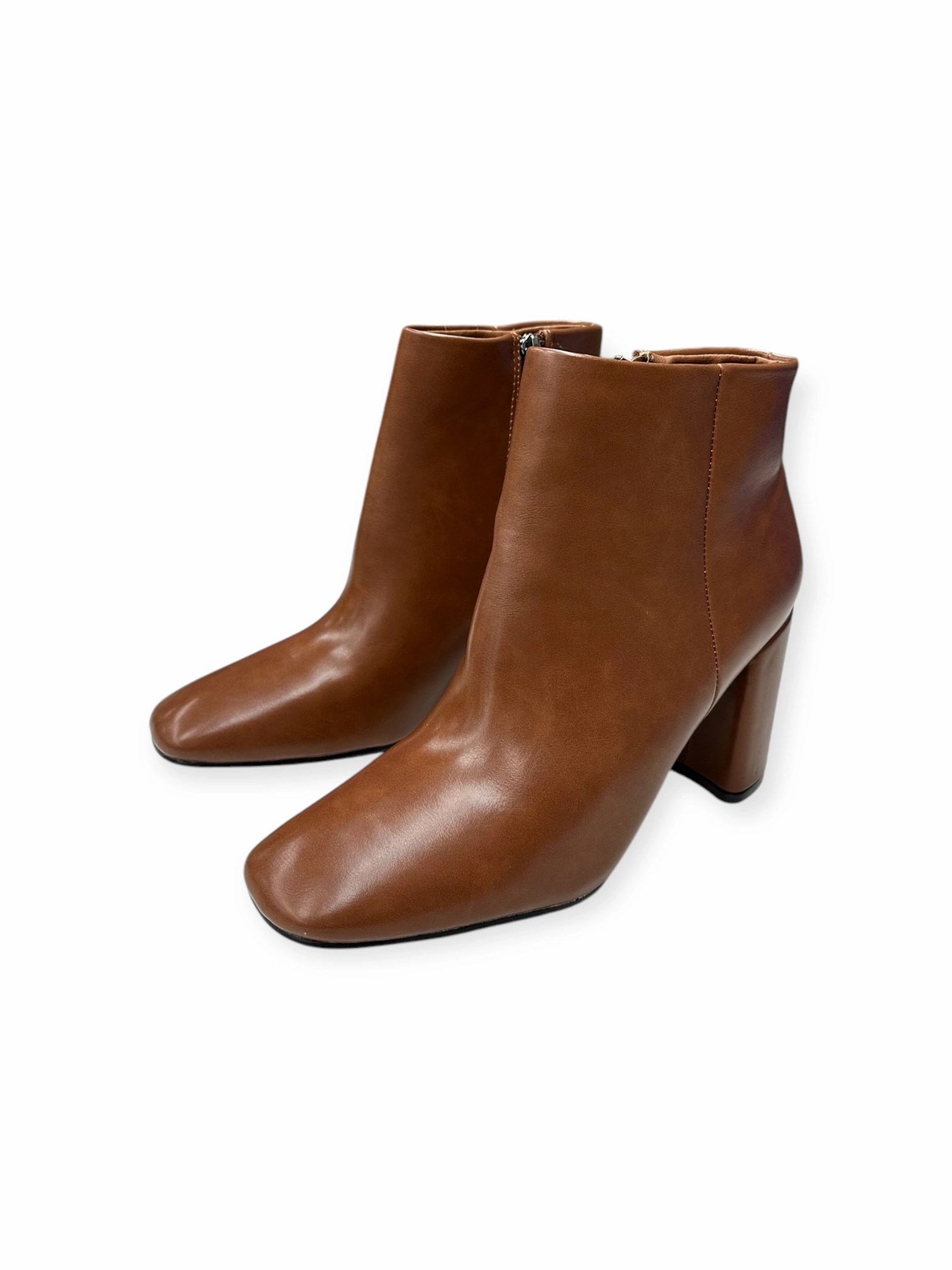Boots Ankle Heels By Shein In Brown, Size: 11 Waterproof Trail Exploration