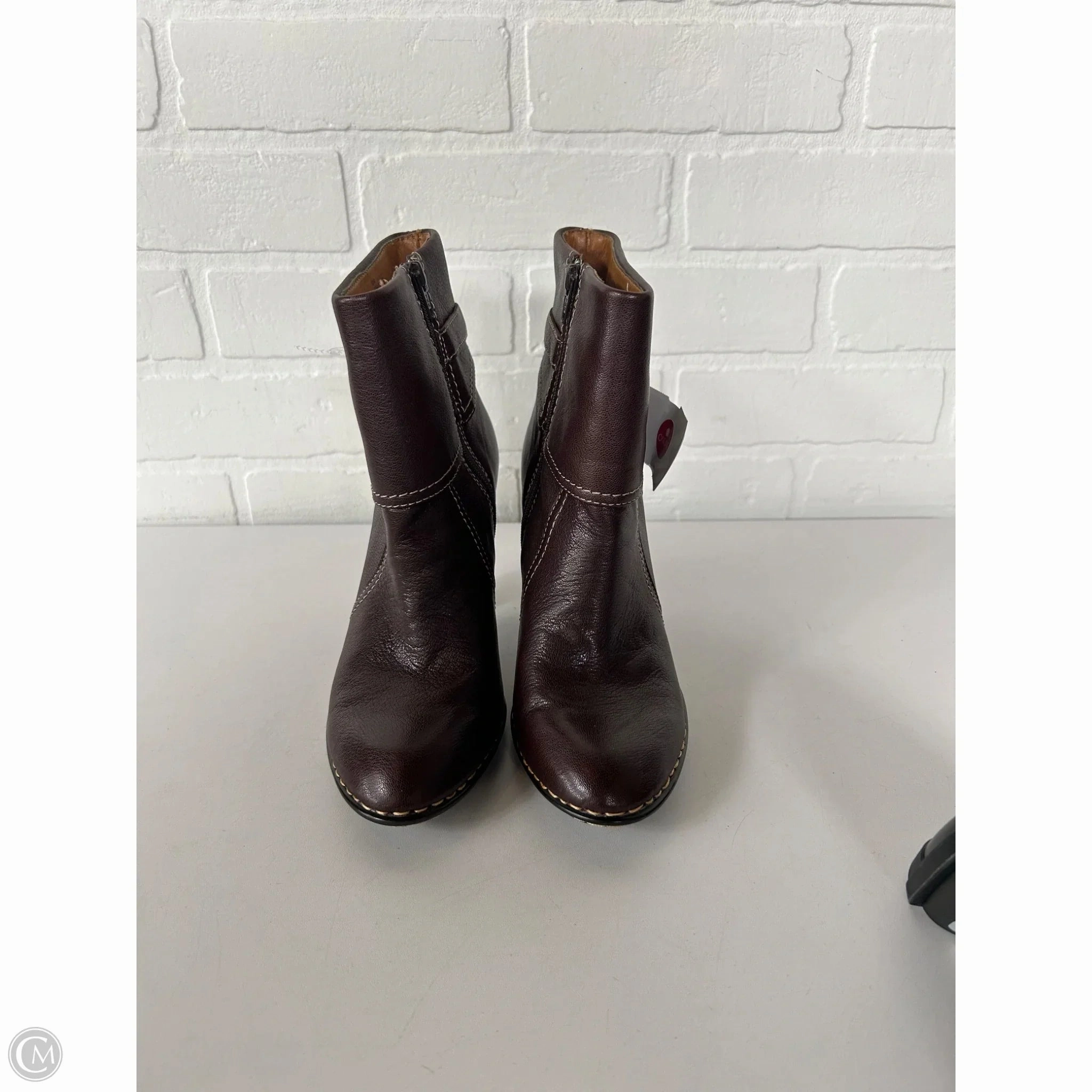Boots Ankle Heels By Sofft In Brown, Size: 6 Insulated Mountain Climber