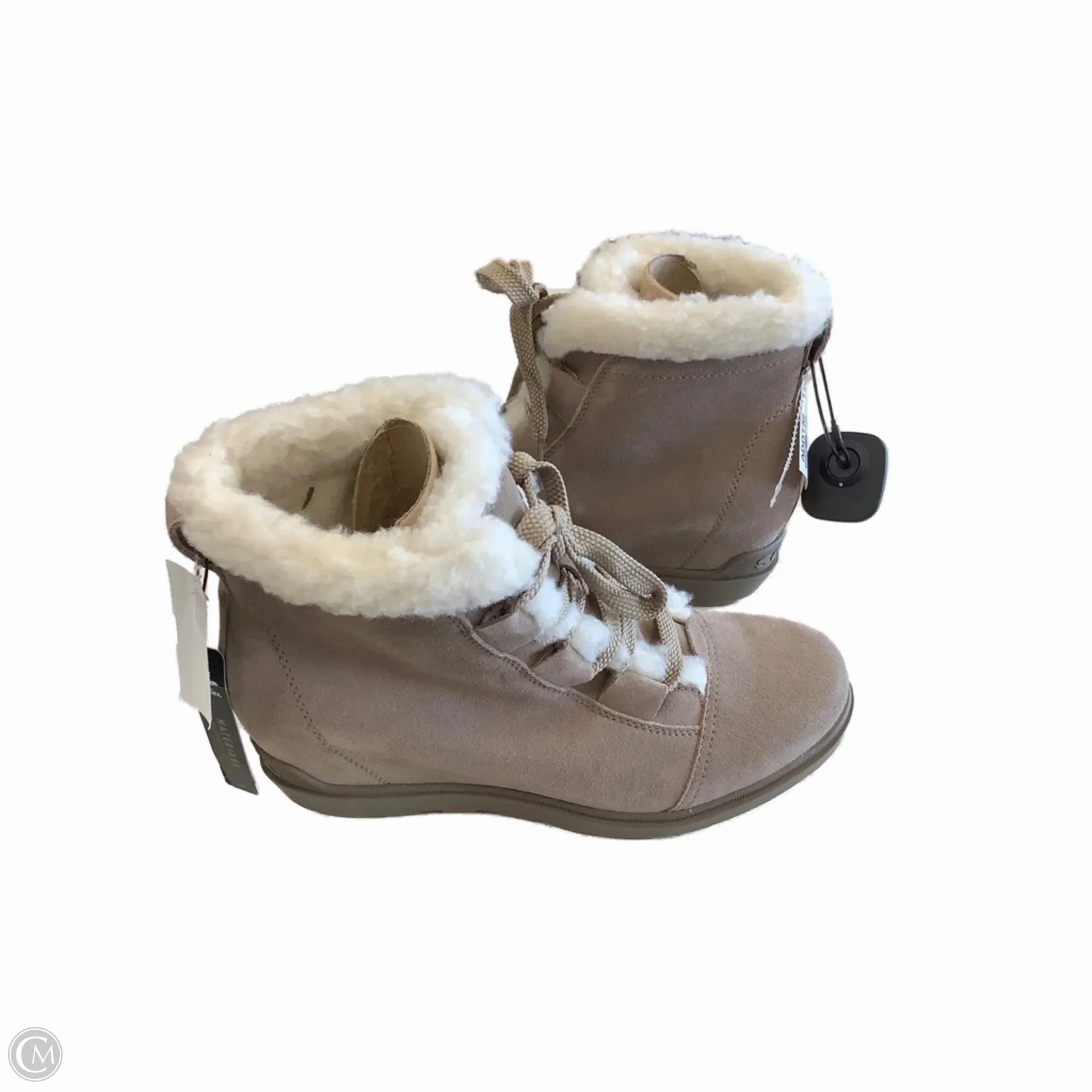 Boots Ankle Heels By Sorel In Brown, Size: 10.5 Wide Range