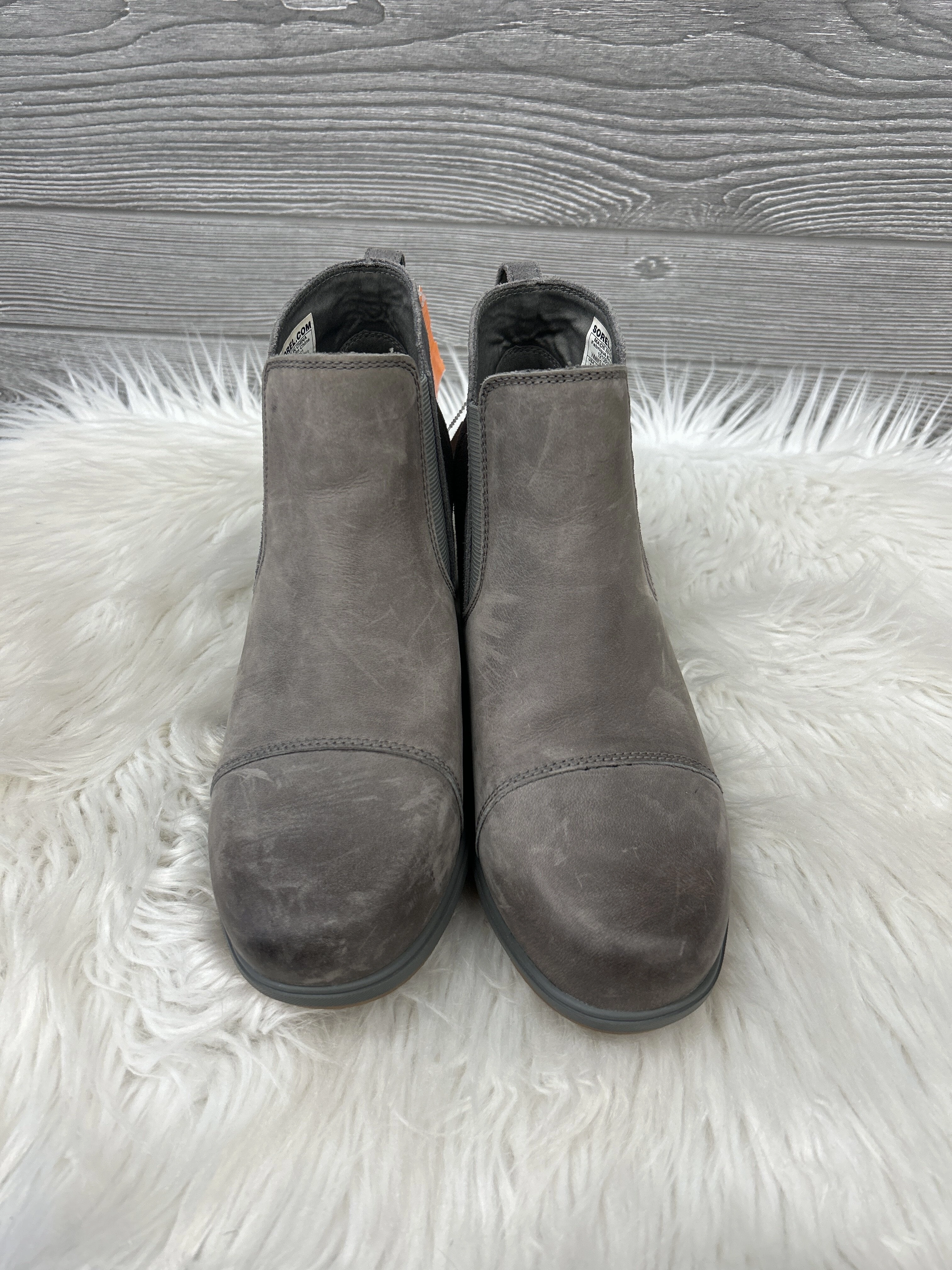 Boots Ankle Heels By Sorel  Size: 9 Abrasion   Resistant Slip-Resistant Sole