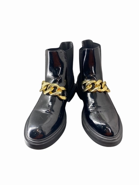 Boots Ankle Heels By Steve Madden In Black, Size: 10 Air Move Abrasion Resistant Lining