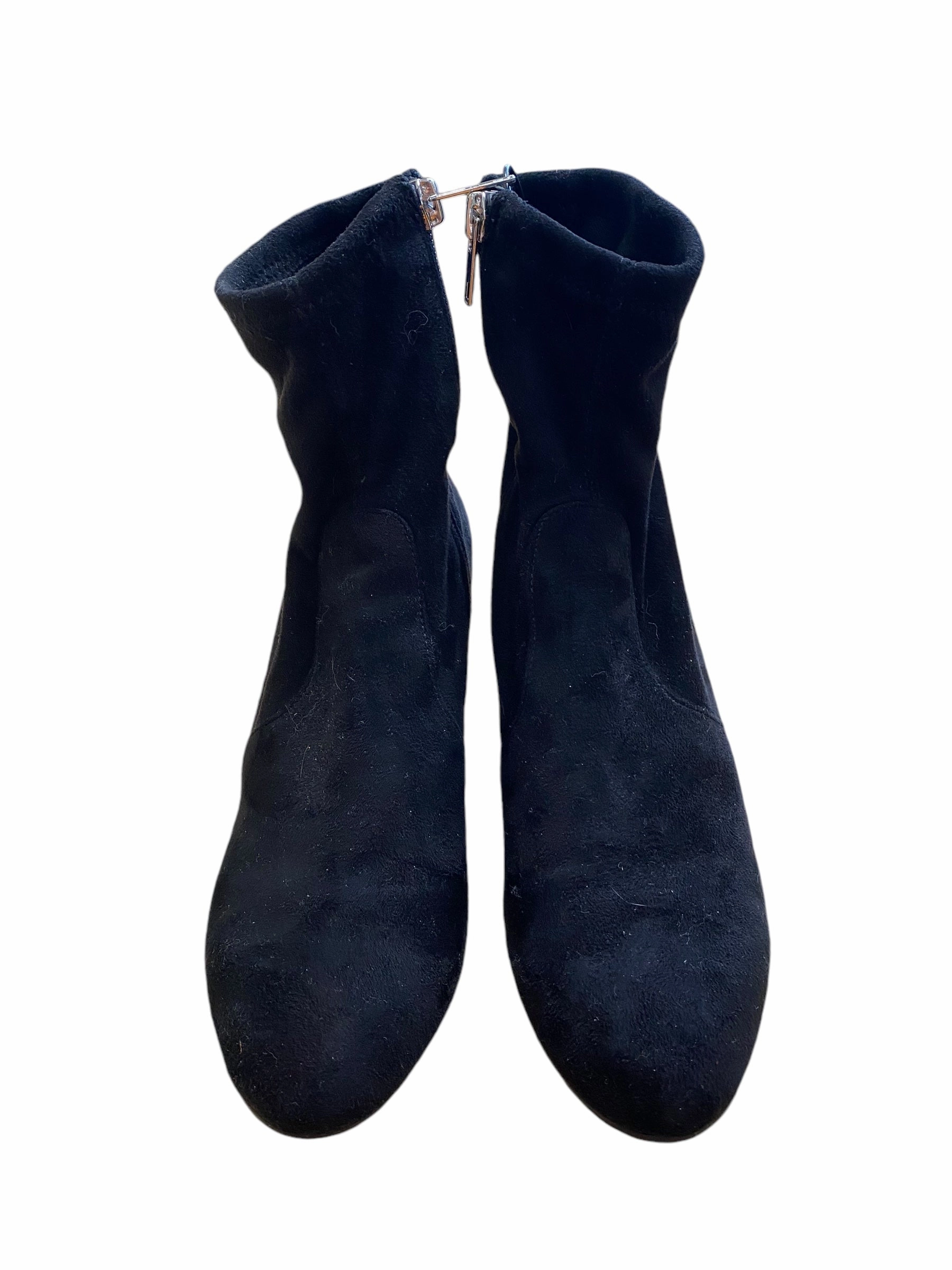 Quality Design Boots Ankle Heels By Steve Madden In Black, Size: 6.5