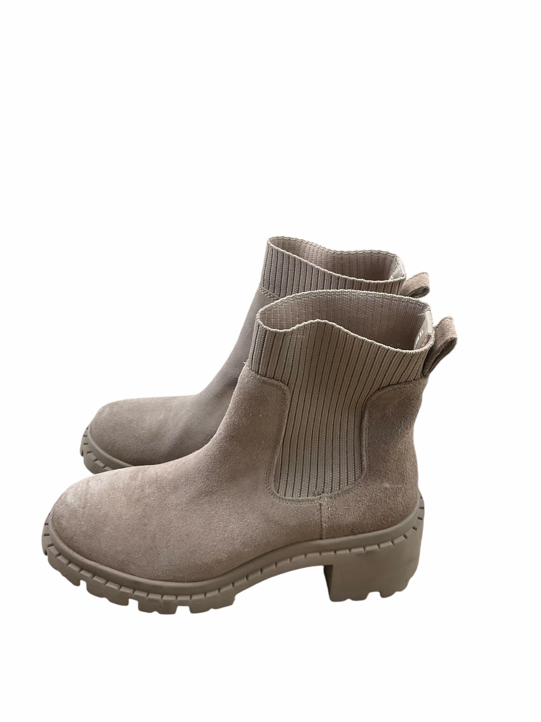 Moisture Management System Boots Ankle Heels By Steve Madden In Brown, Size: 9