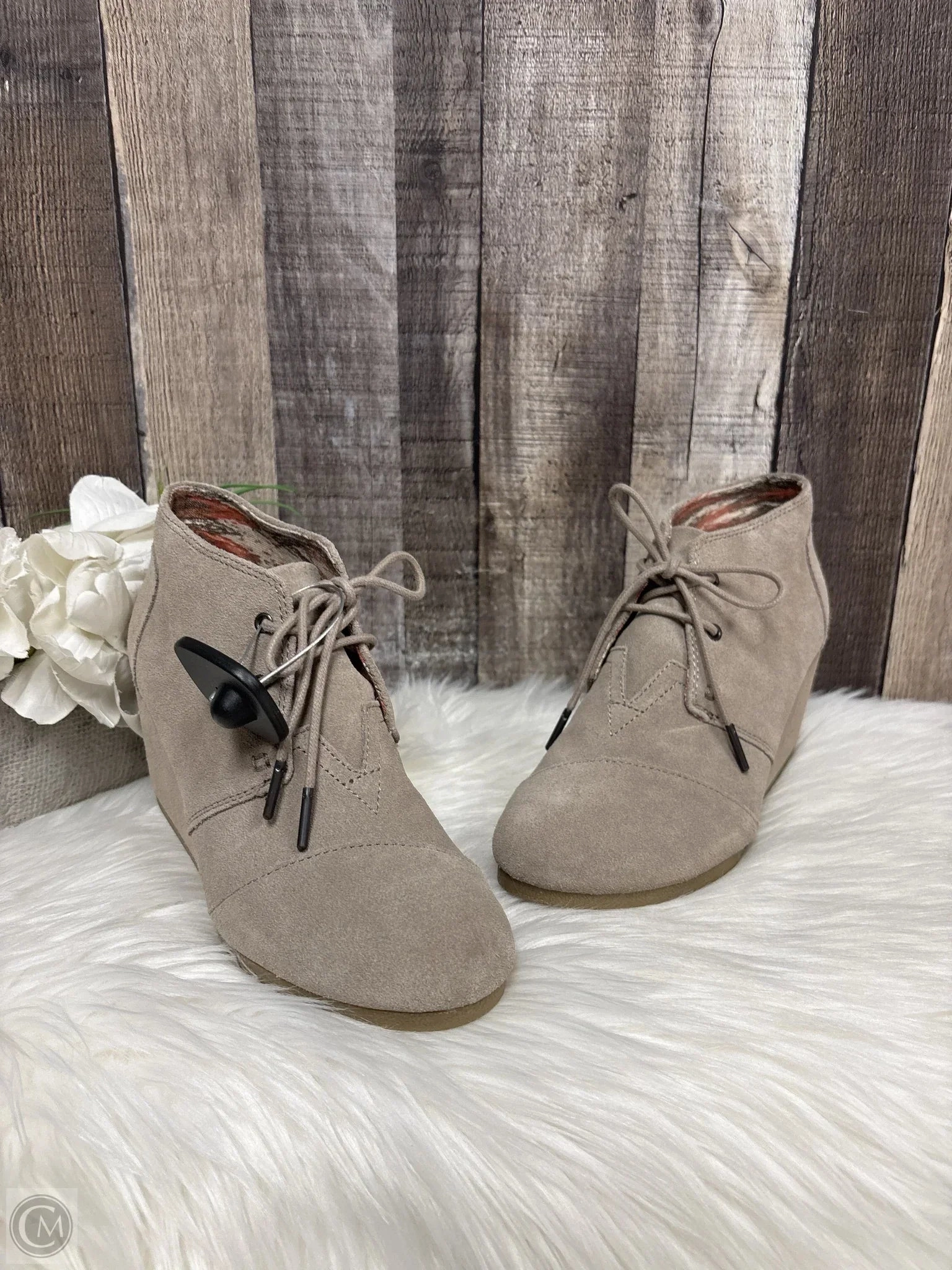Boots Ankle Heels By Toms  Size: 8 Subtle Aesthetic