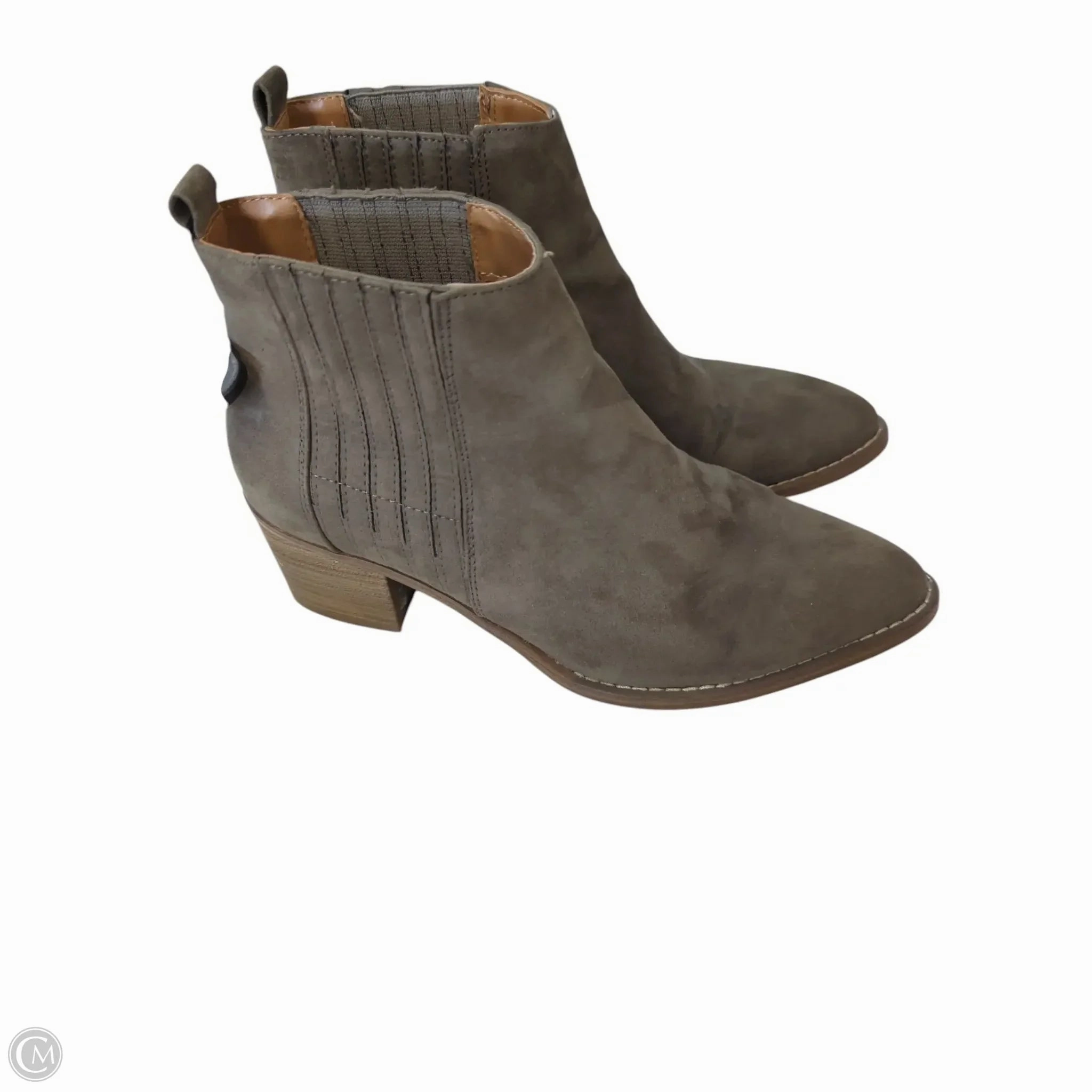 Boots Ankle Heels By Universal Thread In Brown, Size: 7.5 Rugged Built Mountain Hike