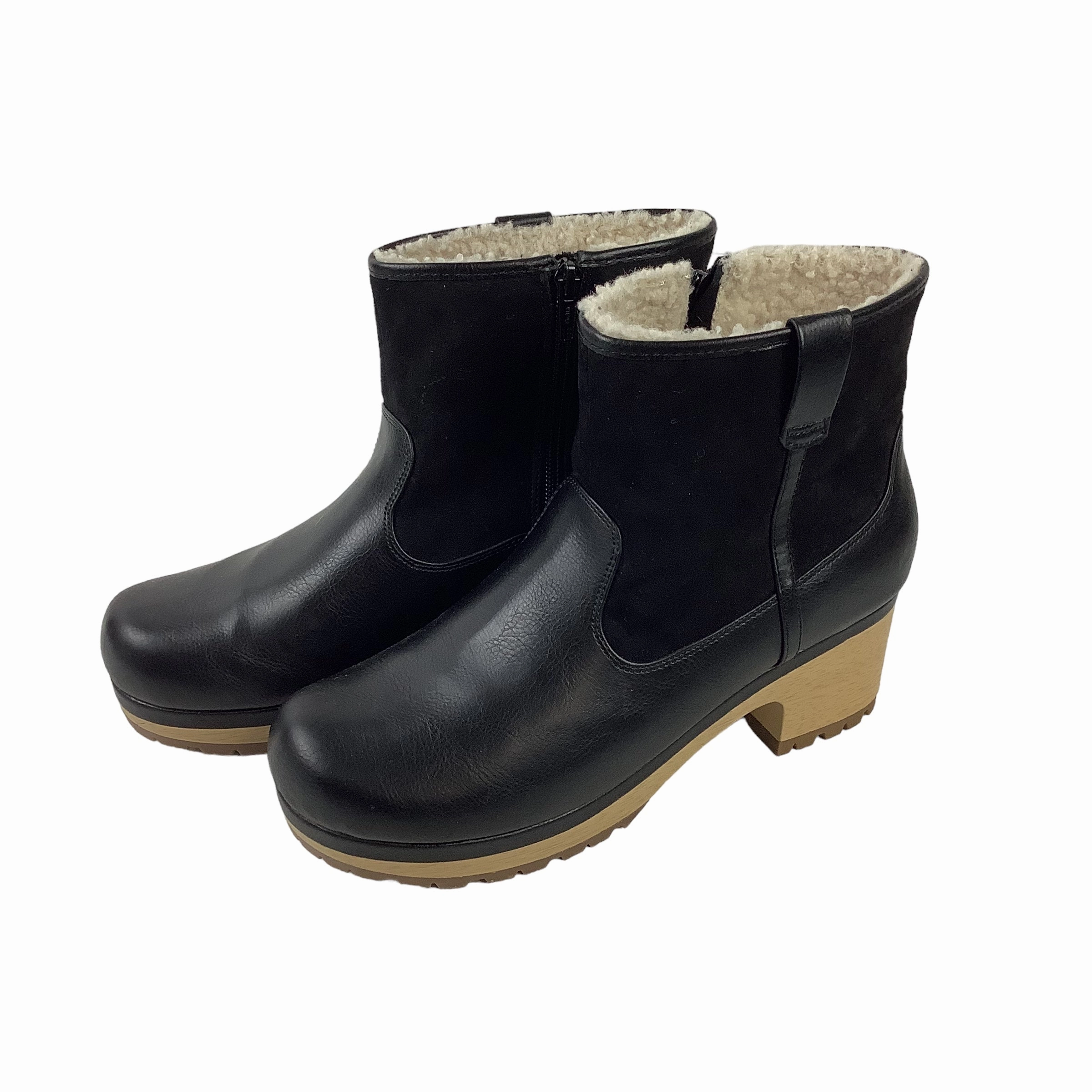 Shock Absorbing Urban Commute Boots Ankle Heels By Universal Thread  Size: 10