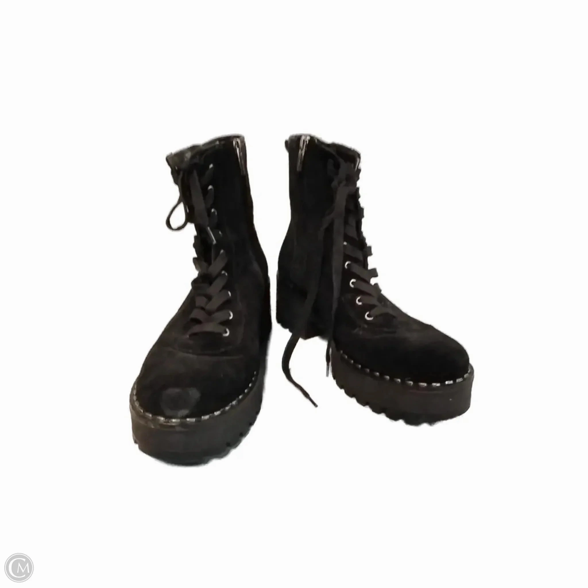 Boots Ankle Heels By Vince Camuto In Black, Size: 10 AntiOdor