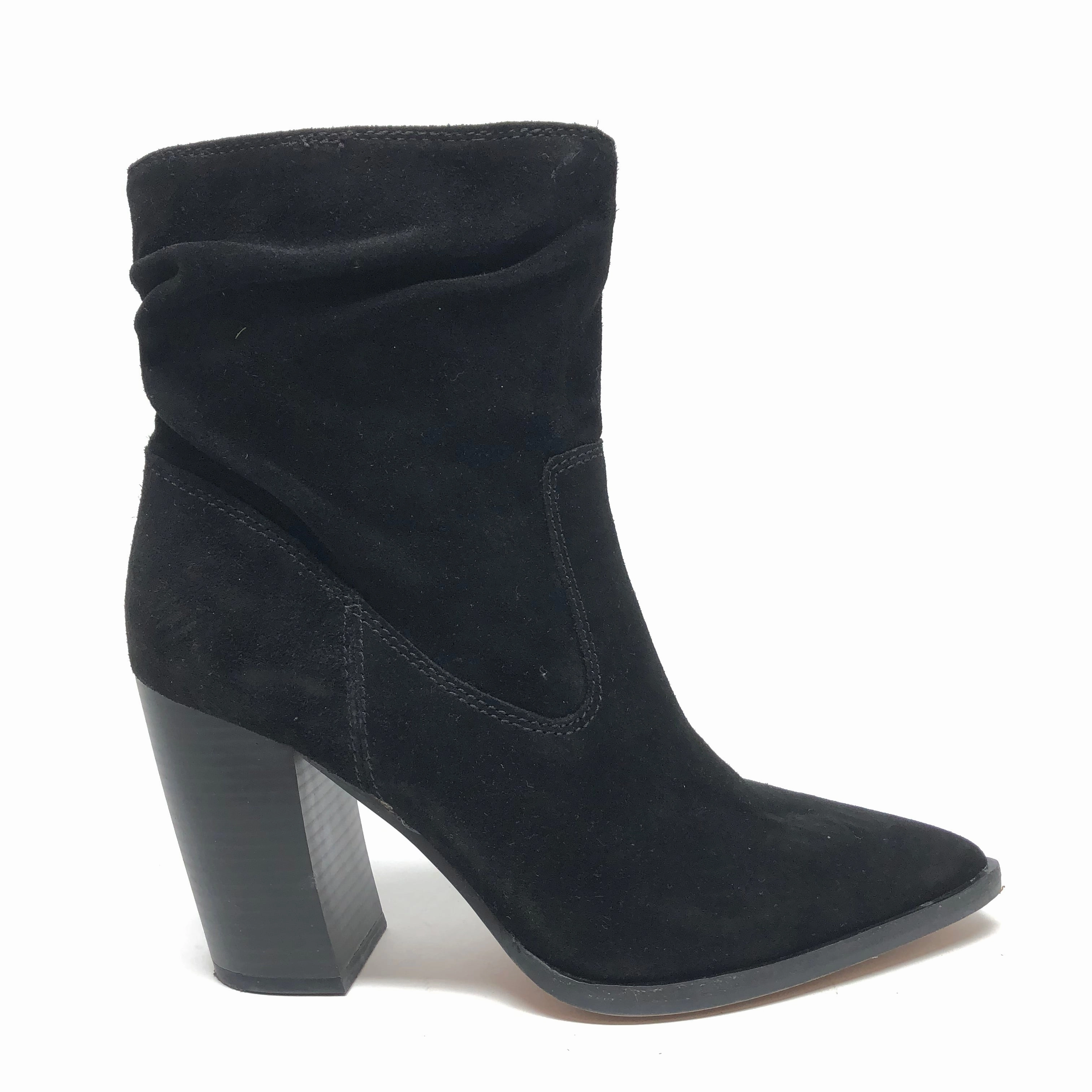 Comfort Wrap Boots Ankle Heels By Vince Camuto In Black, Size: 10