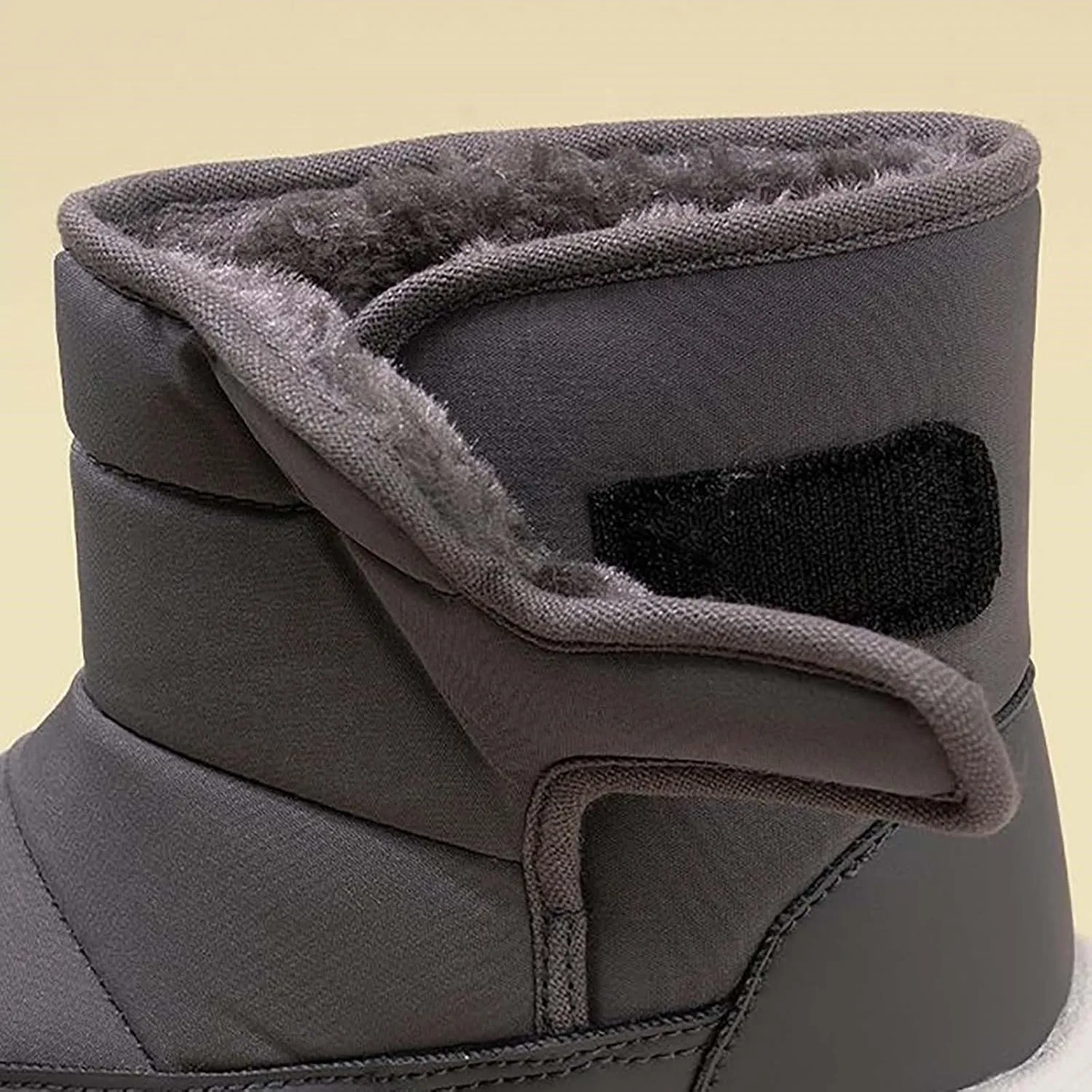 Boys Kids Winter Snow Boots Soft Sole Shoes Water-Proof Fleece Fr Lined Hiking Sneaker Outdoor Sports Shoes