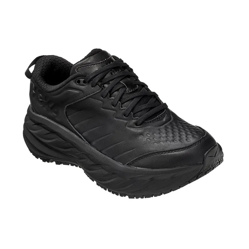 Women's Bondi Slip Resistant Black/Black Breathable Compression Molded Midsole