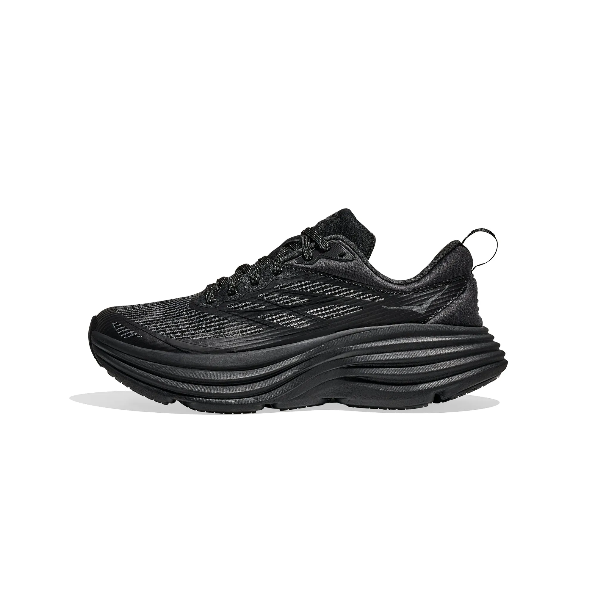 heel - stabilizing shoes theme - run running shoes Hoka U Bondi 8 TS Carged Shoes