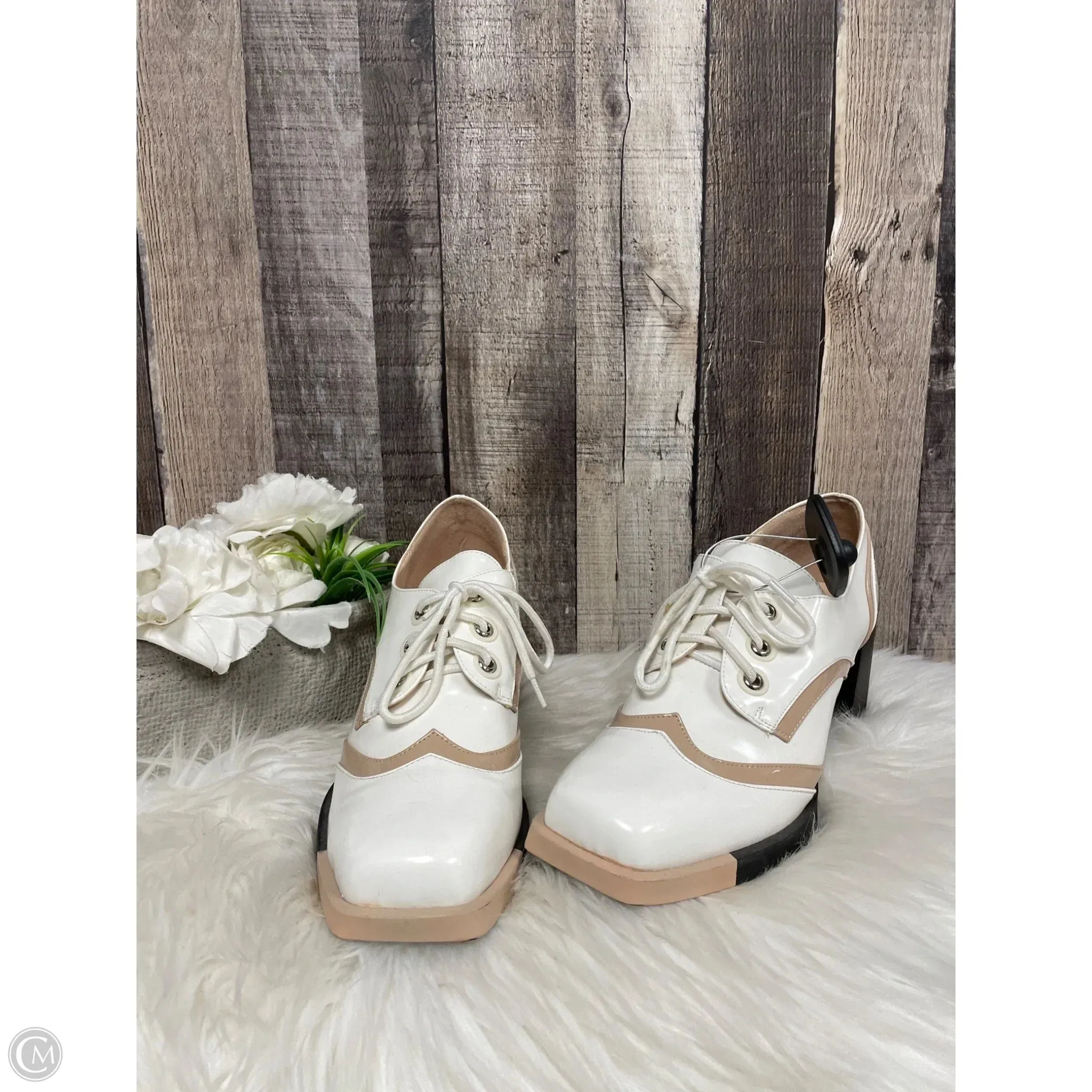 Shoes Heels Block By Cme In Multi-colored, Size: 11 Smart Casual