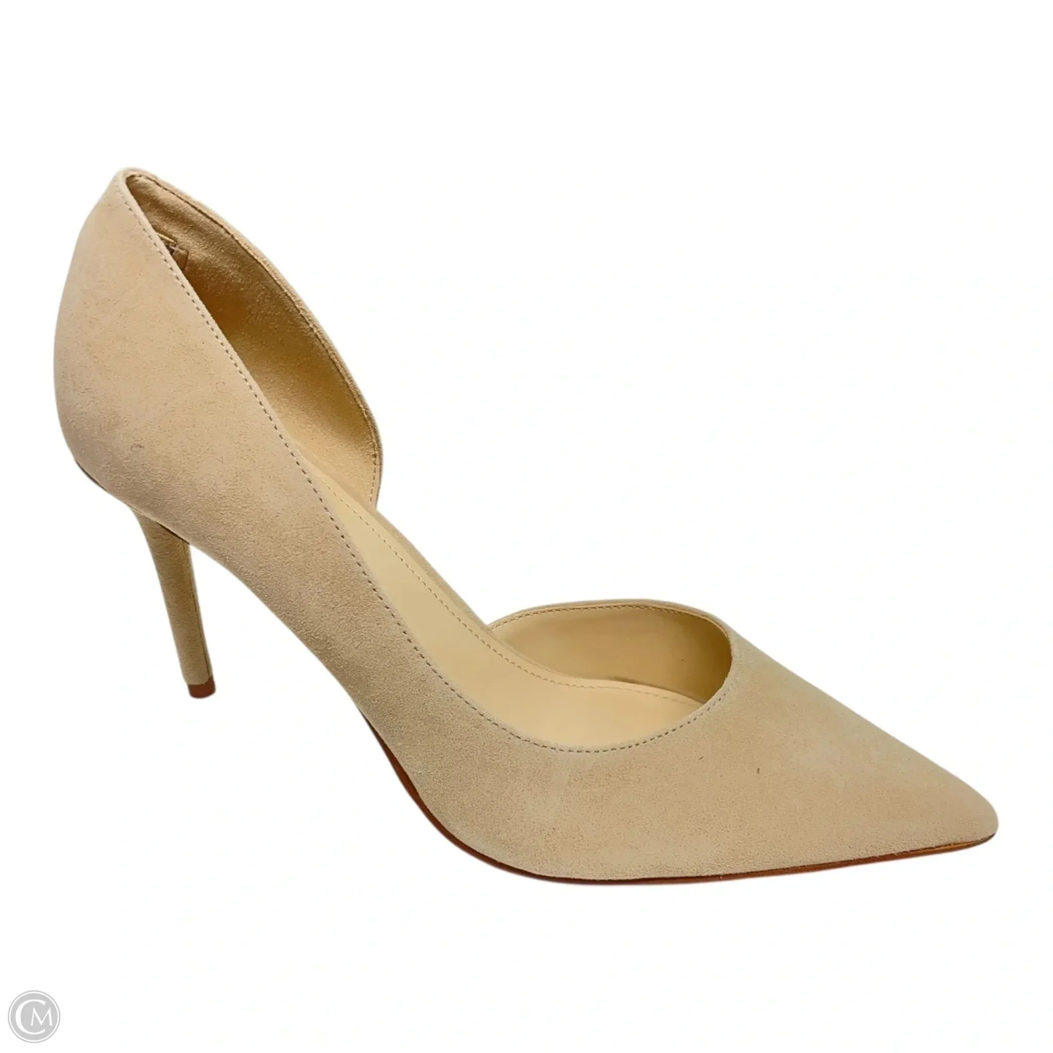 Shoes Heels Stiletto By Marc Fisher In Tan, Size: 7 Pointed Sandals Smart Pumps